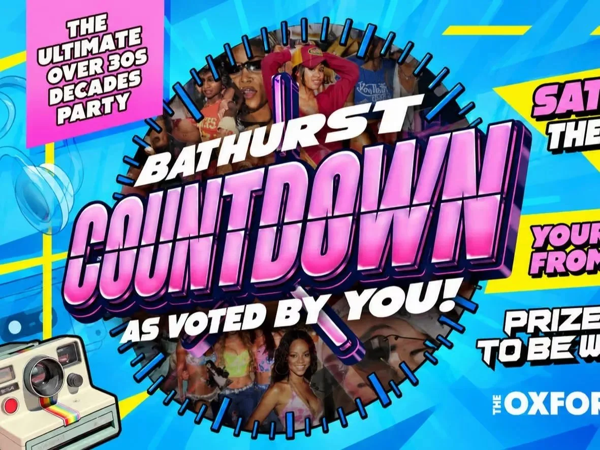 Countdown Bathurst | The Ultimate Over 30s Decades Party
