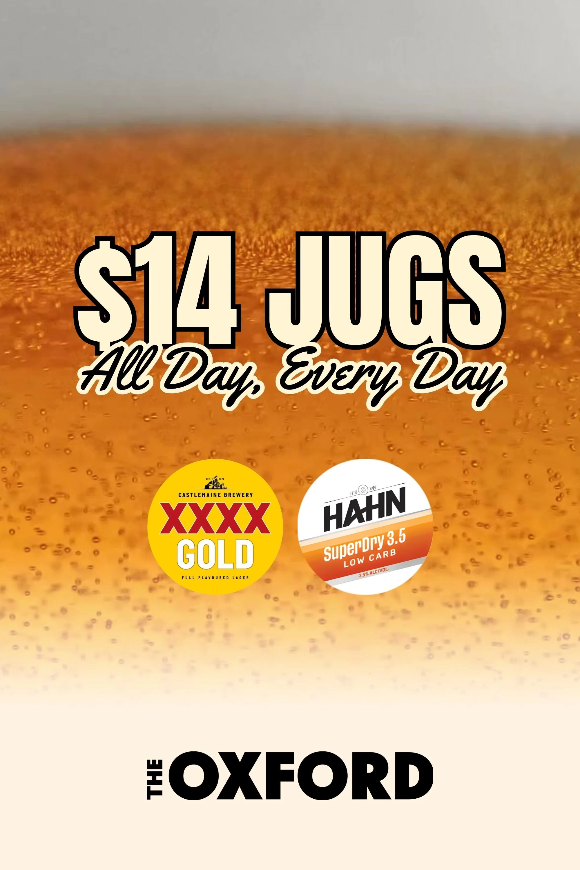 $14 Jugs - All Day, Every Day