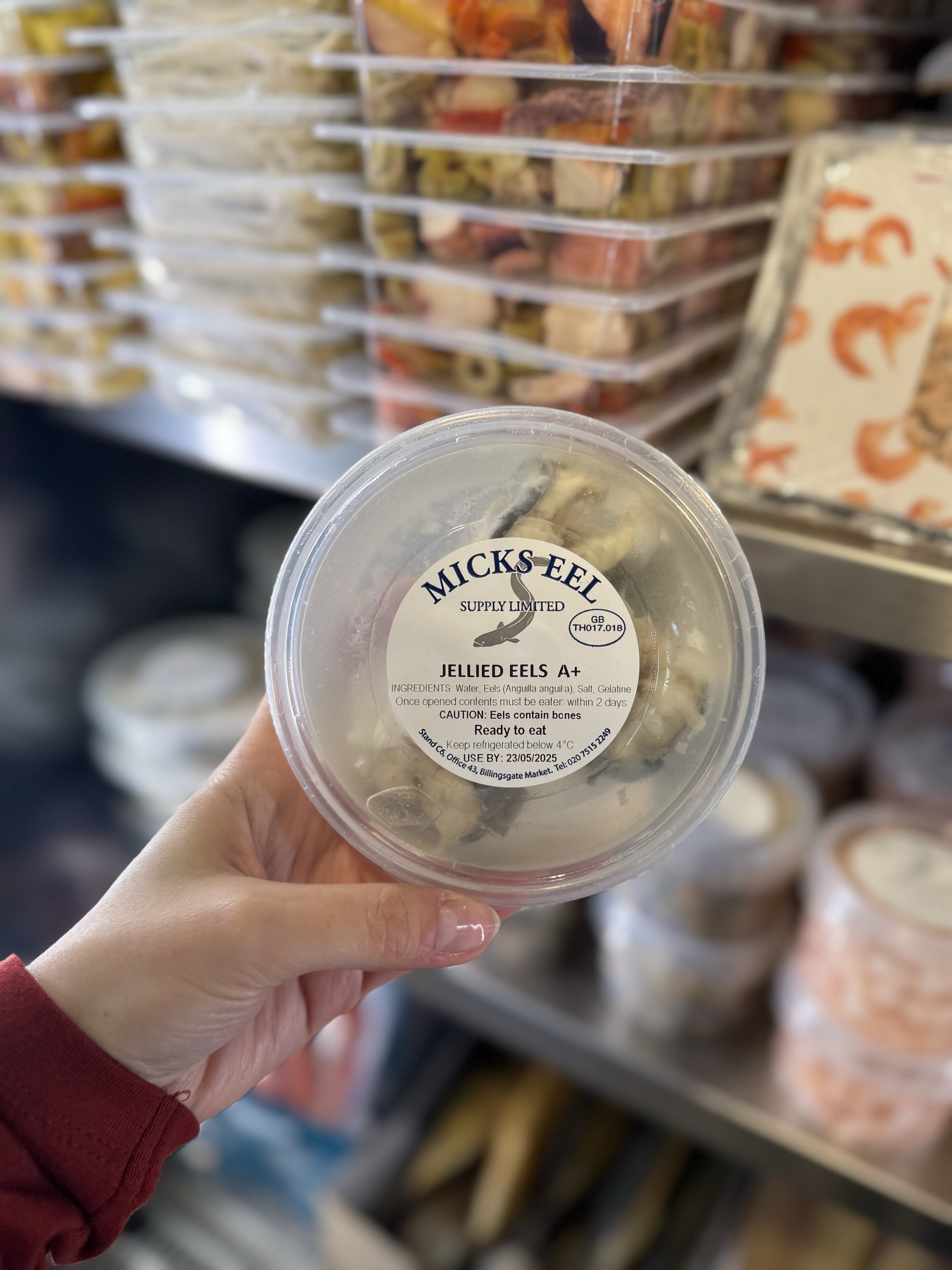 Micks Eel Jellied Eels