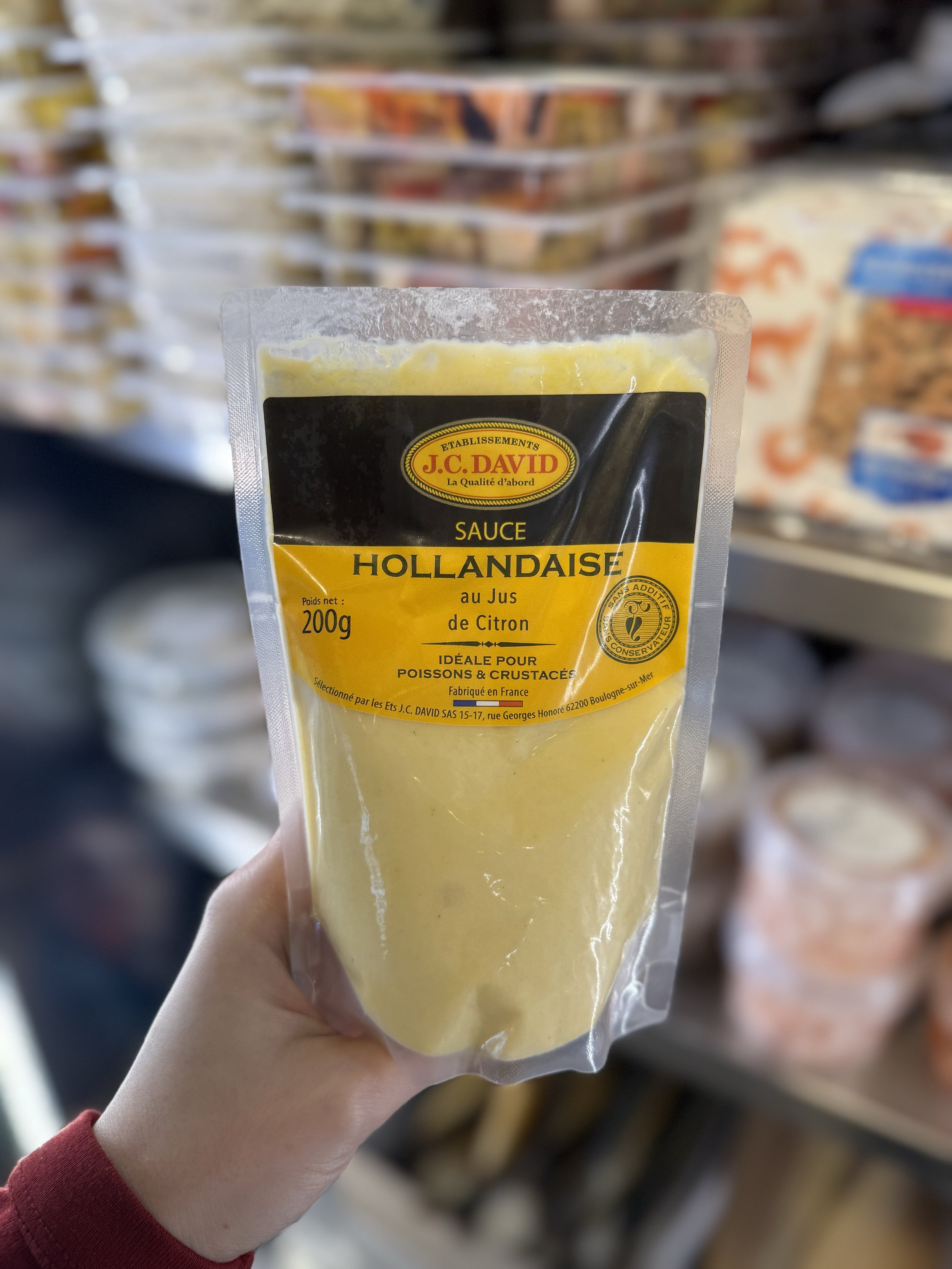 J.C. David Hollandaise Sauce
