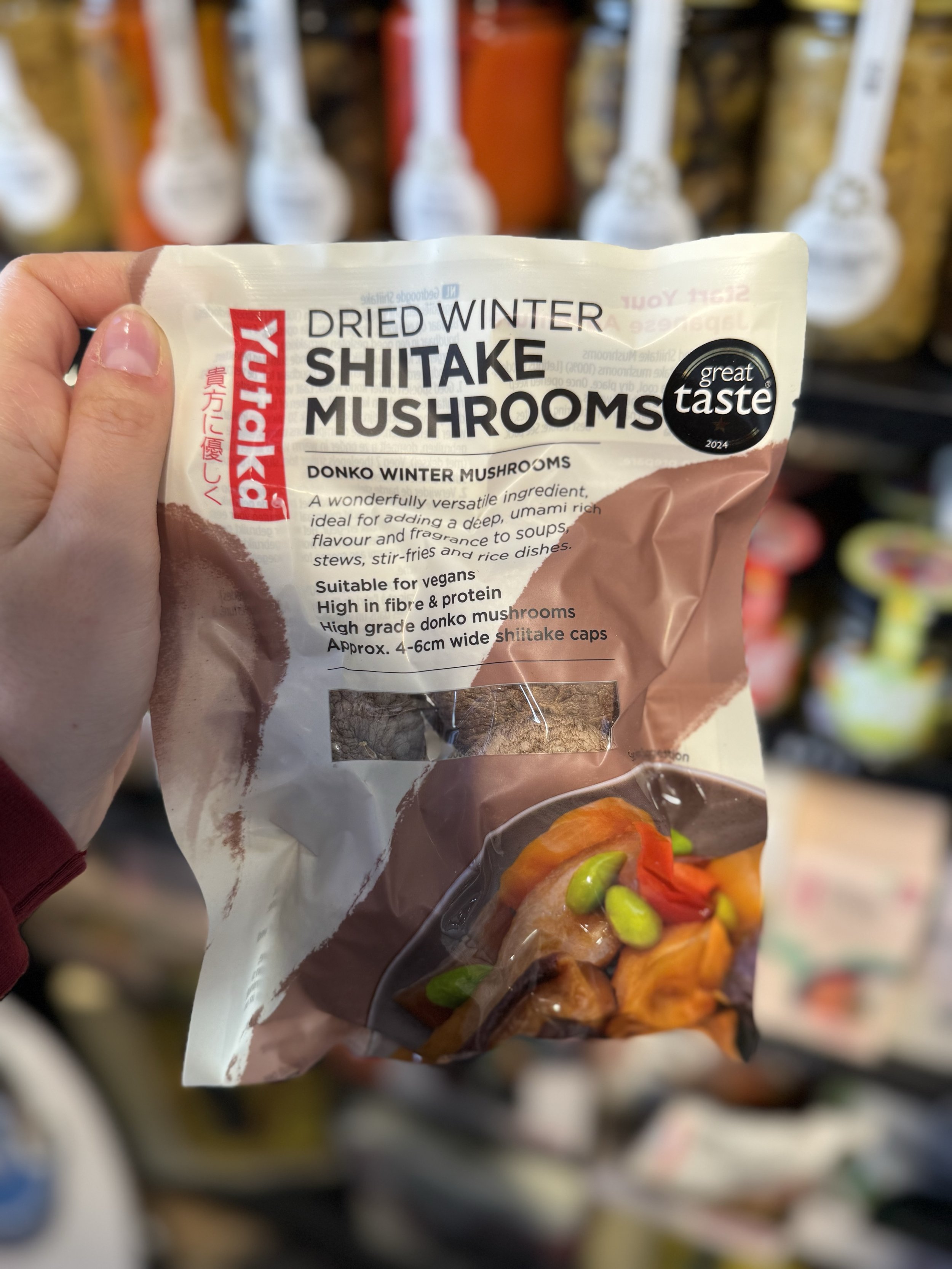 Yukata Dried Shiitake Mushrooms