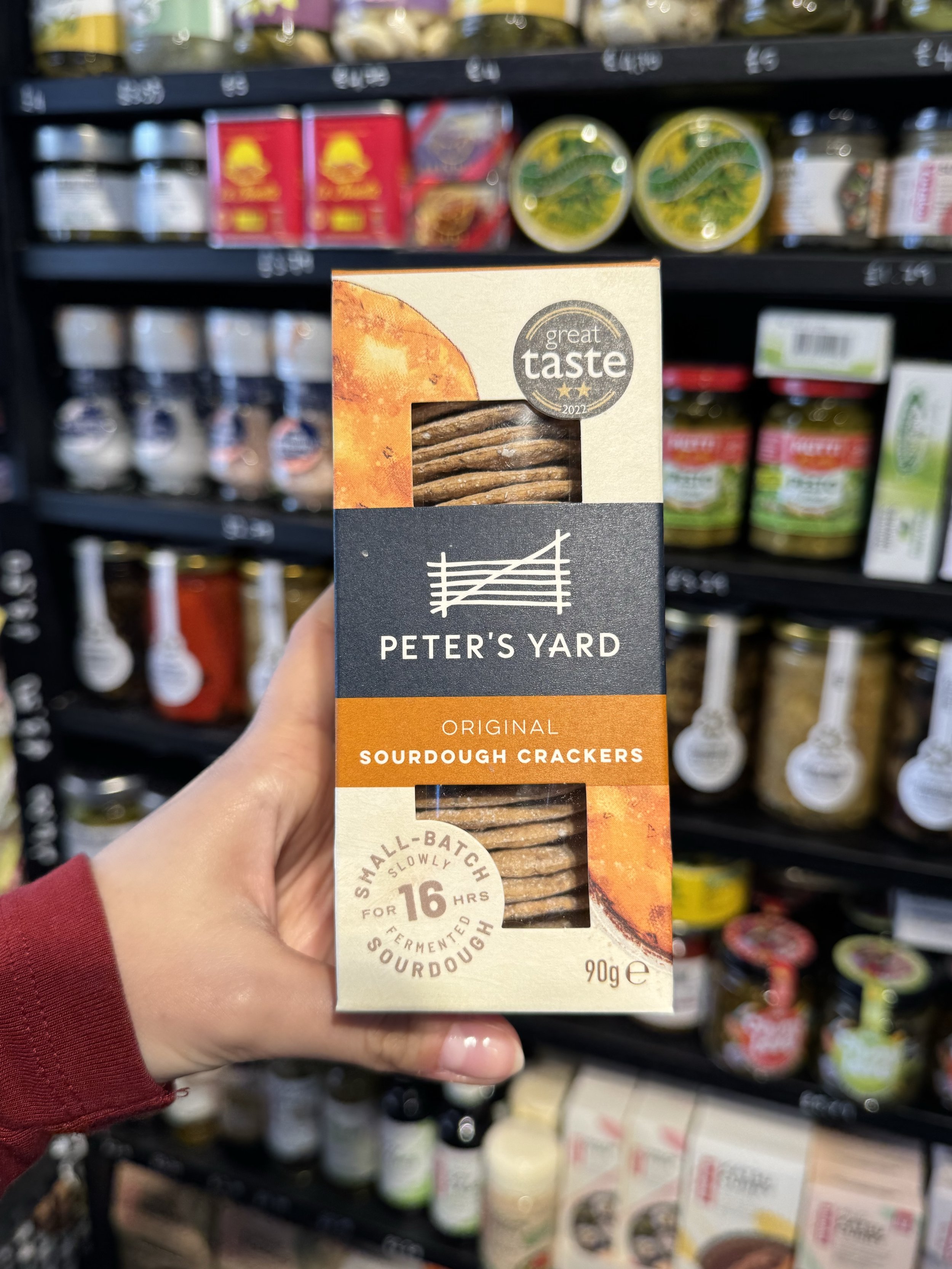 Peter’s Yard Sourdough Crackers