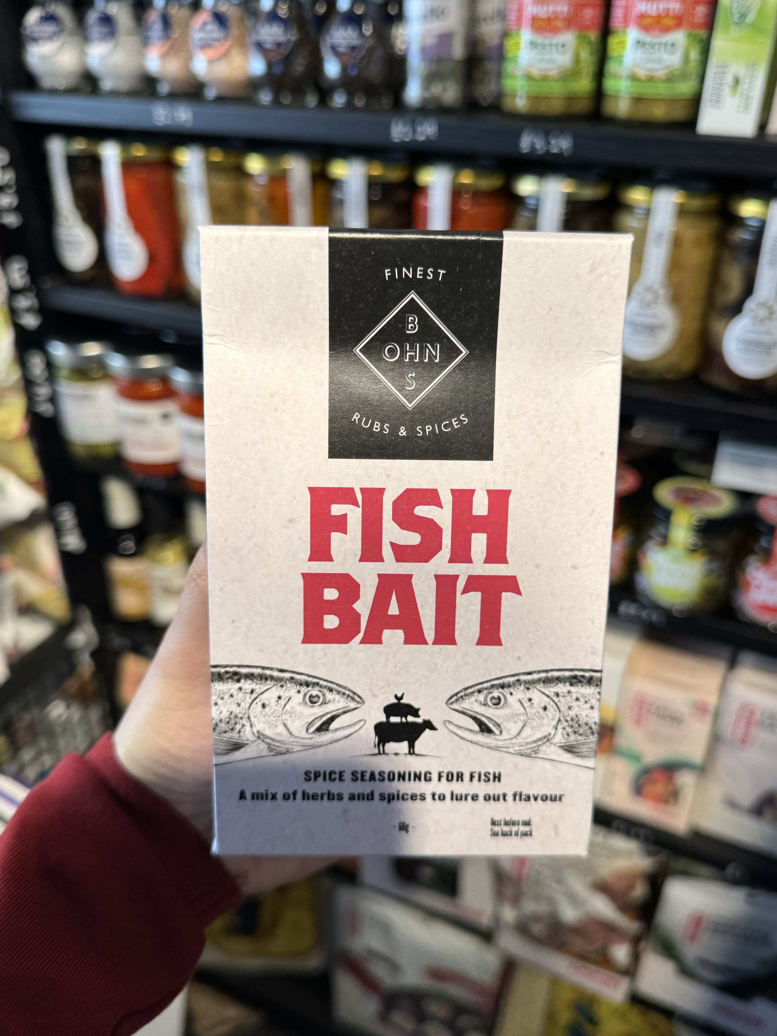 Bohns Fish Bait Spiced Seasoning
