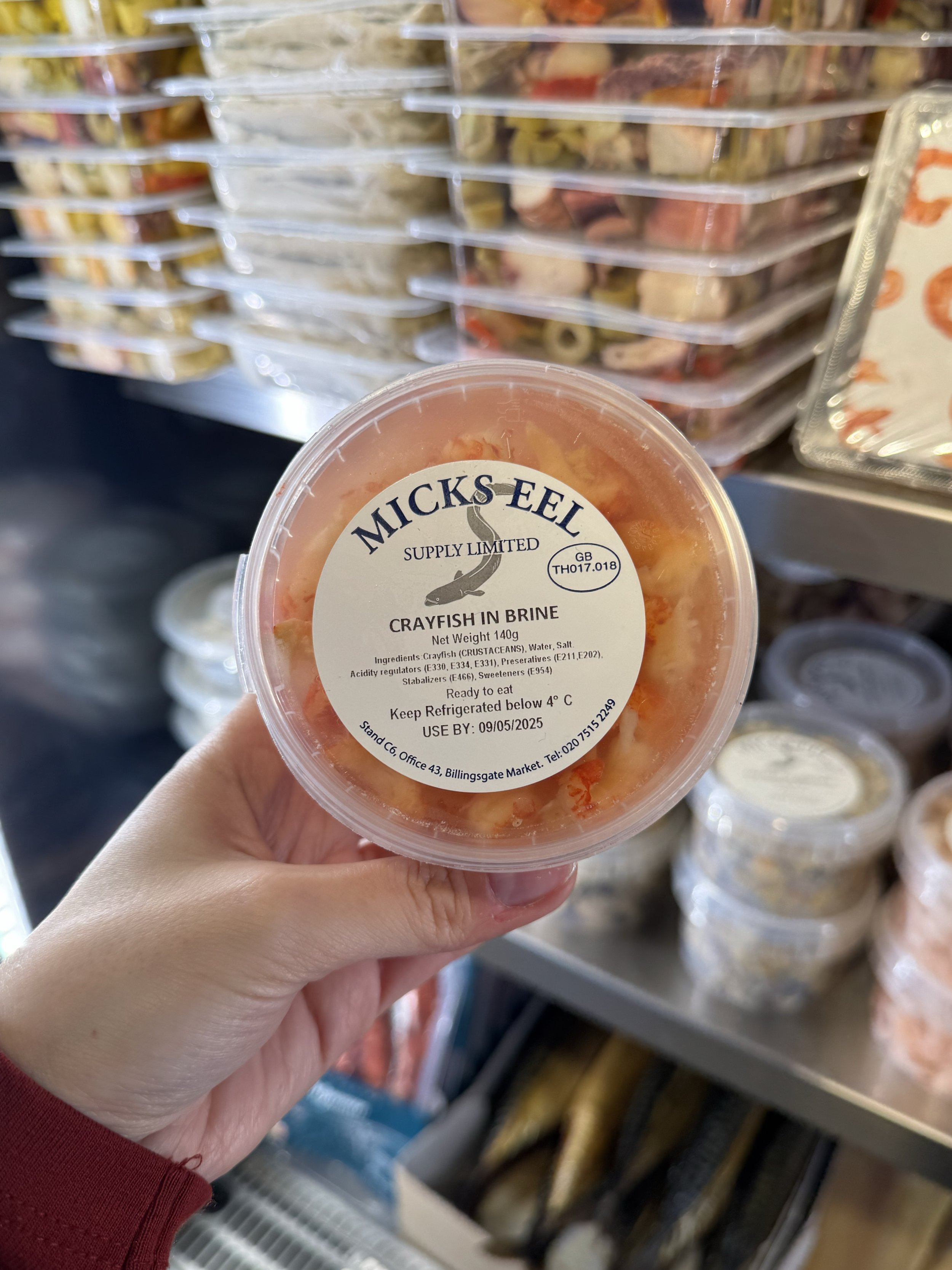 Micks Eel Crayfish in Brine