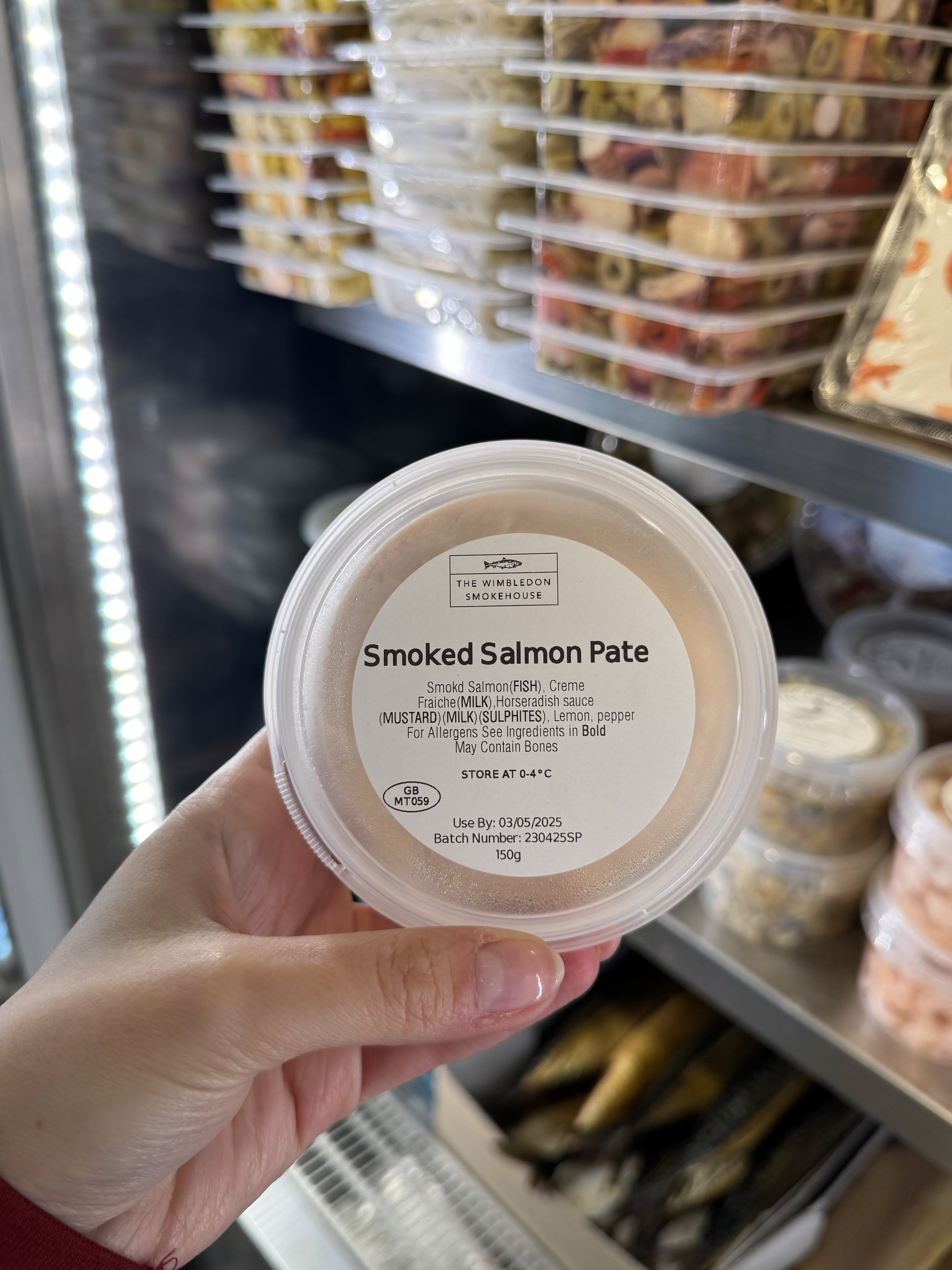 Wimbledon Smoke House Smoked Salmon Pate