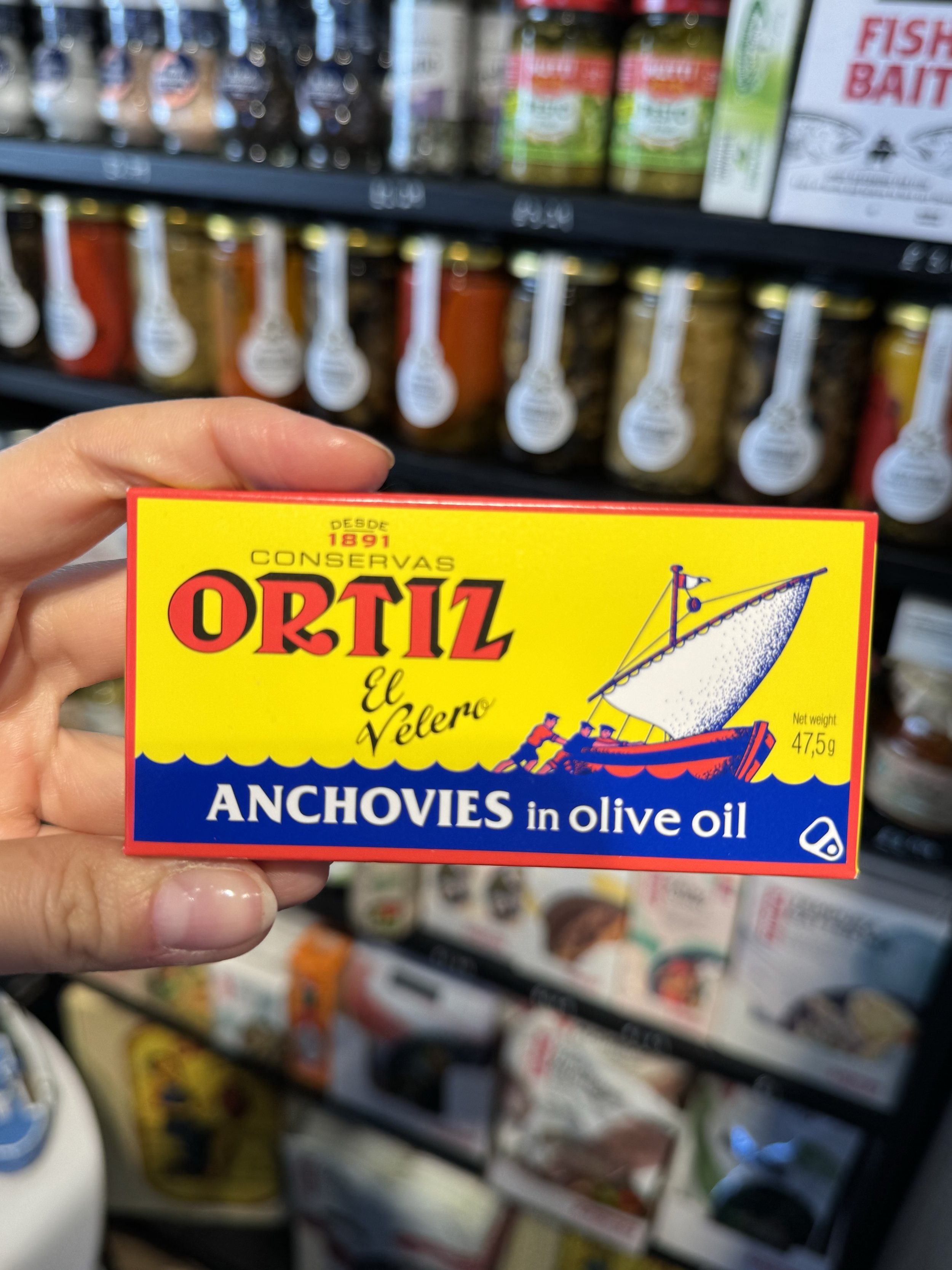 Ortiz Anchovies in Olive Oil