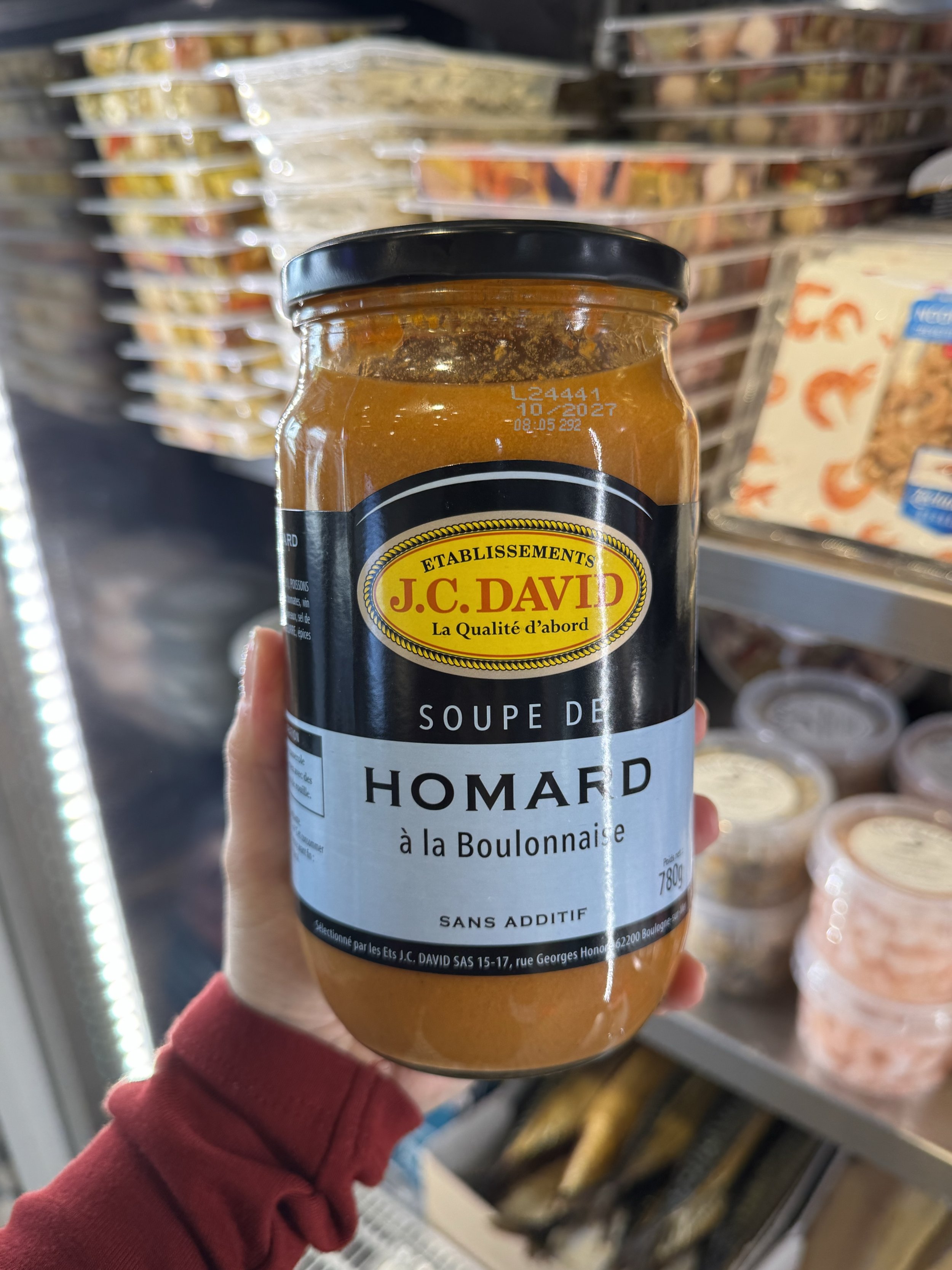 J.C. David Soupe de Homard