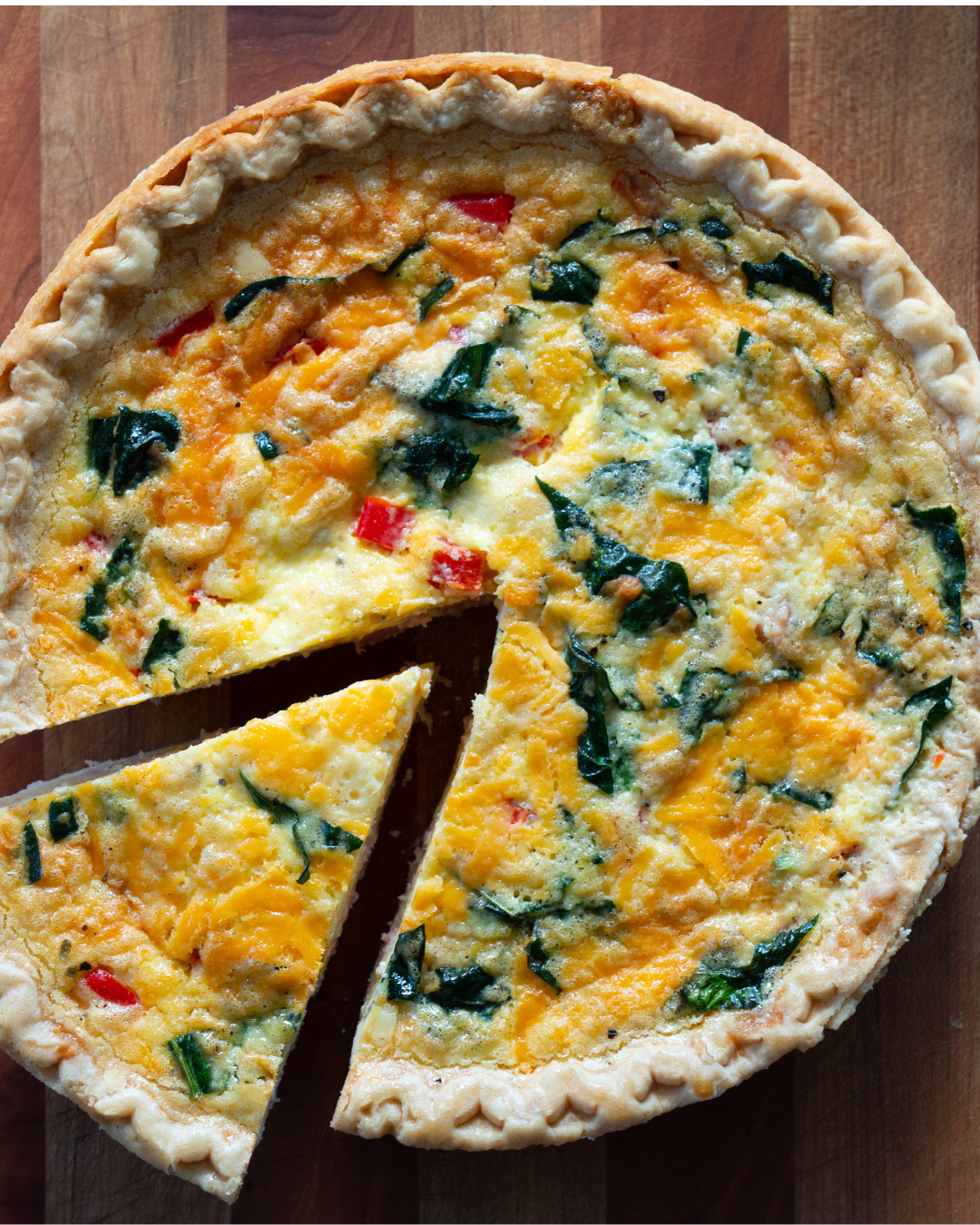 Quiche de pimientos + reel
