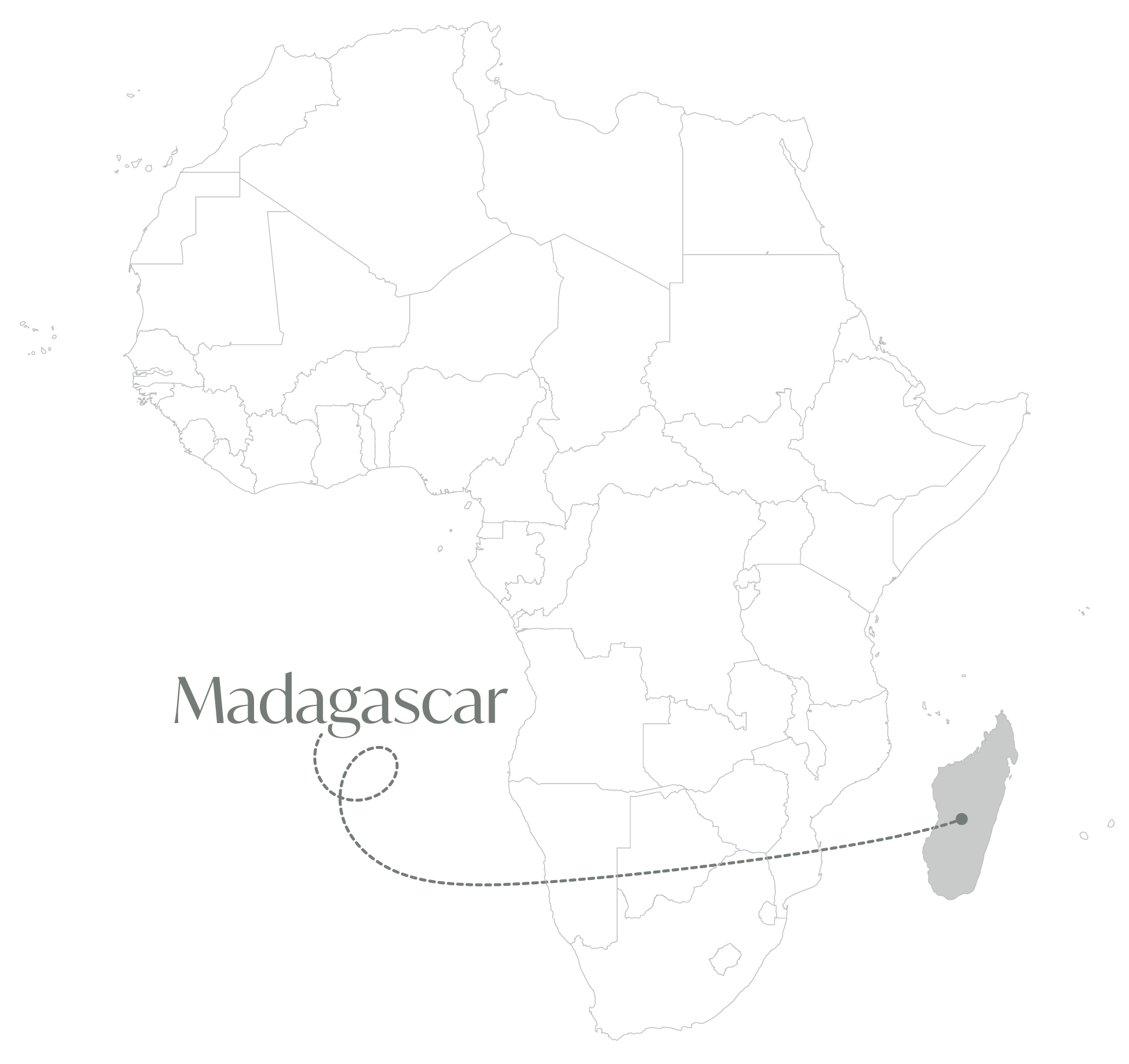 Map of Madagascar location
