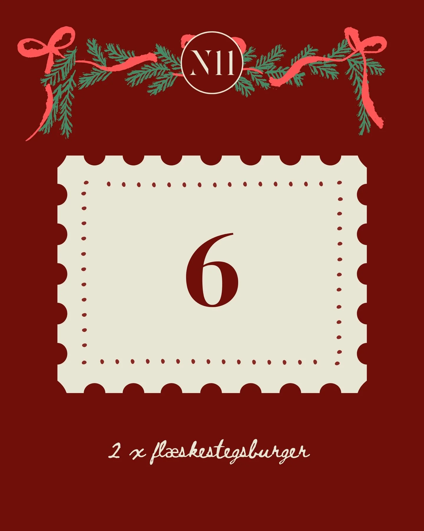 NYTORV 11&rsquo;s JULEKALENDER 2025 🥨

Bag dagens l&aring;ge gemmer der sig 2 x fl&aelig;skestegsburger fra vores sk&oslash;nne bod p&aring; torvet 🍴

S&aring;dan deltager du:
- Like dagens opslag
-Skriv i kommentarfeltet, hvem du vil dele pr&aelig