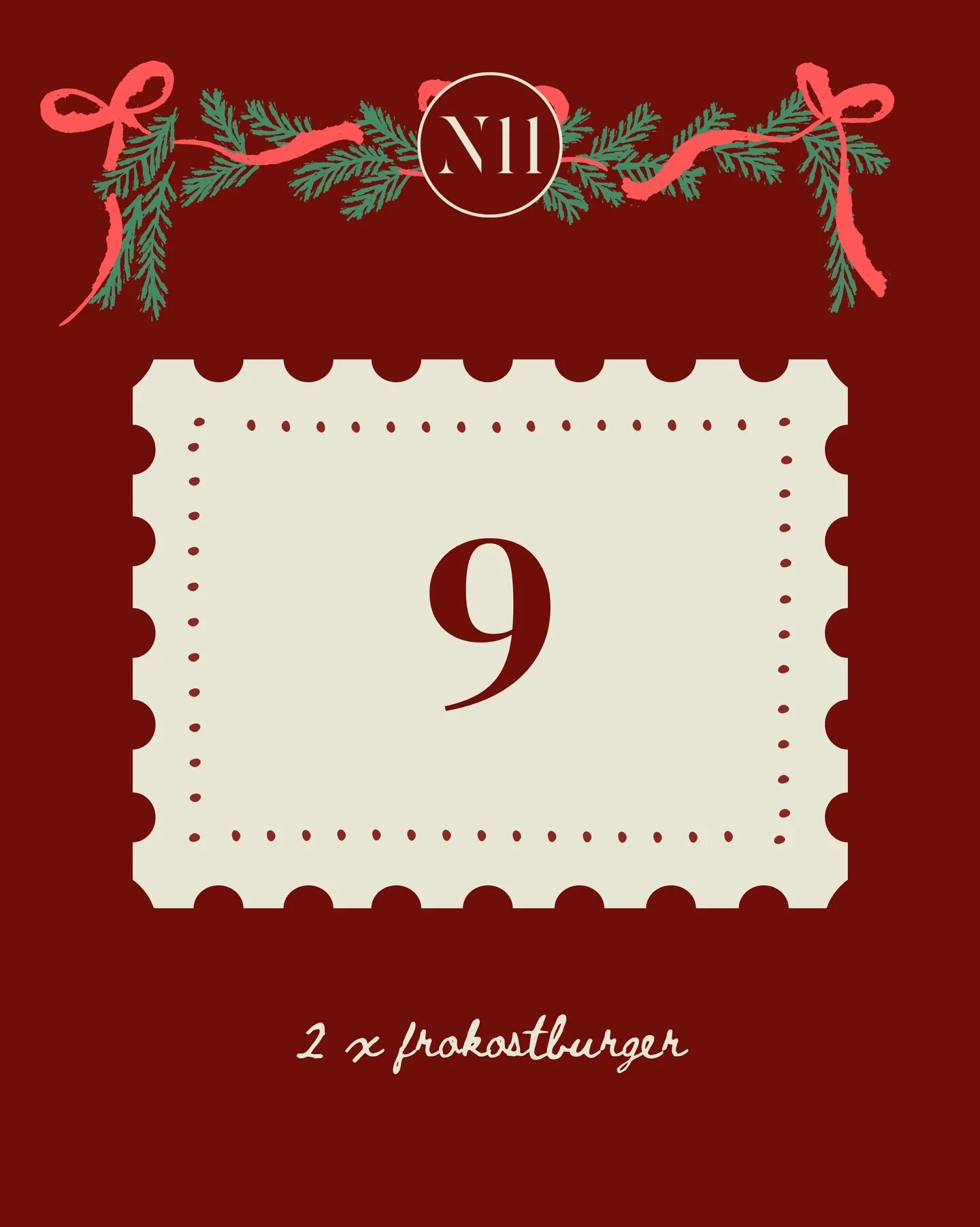 NYTORV 11&rsquo;s JULEKALENDER 2025 🥨

Bag dagens l&aring;ge gemmer der sig 2 x frokostburger 🍔

S&aring;dan deltager du:
- Like dagens opslag
-Skriv i kommentarfeltet, hvem du vil dele pr&aelig;mien med

Konkurrencen k&oslash;rer b&aring;de p&arin