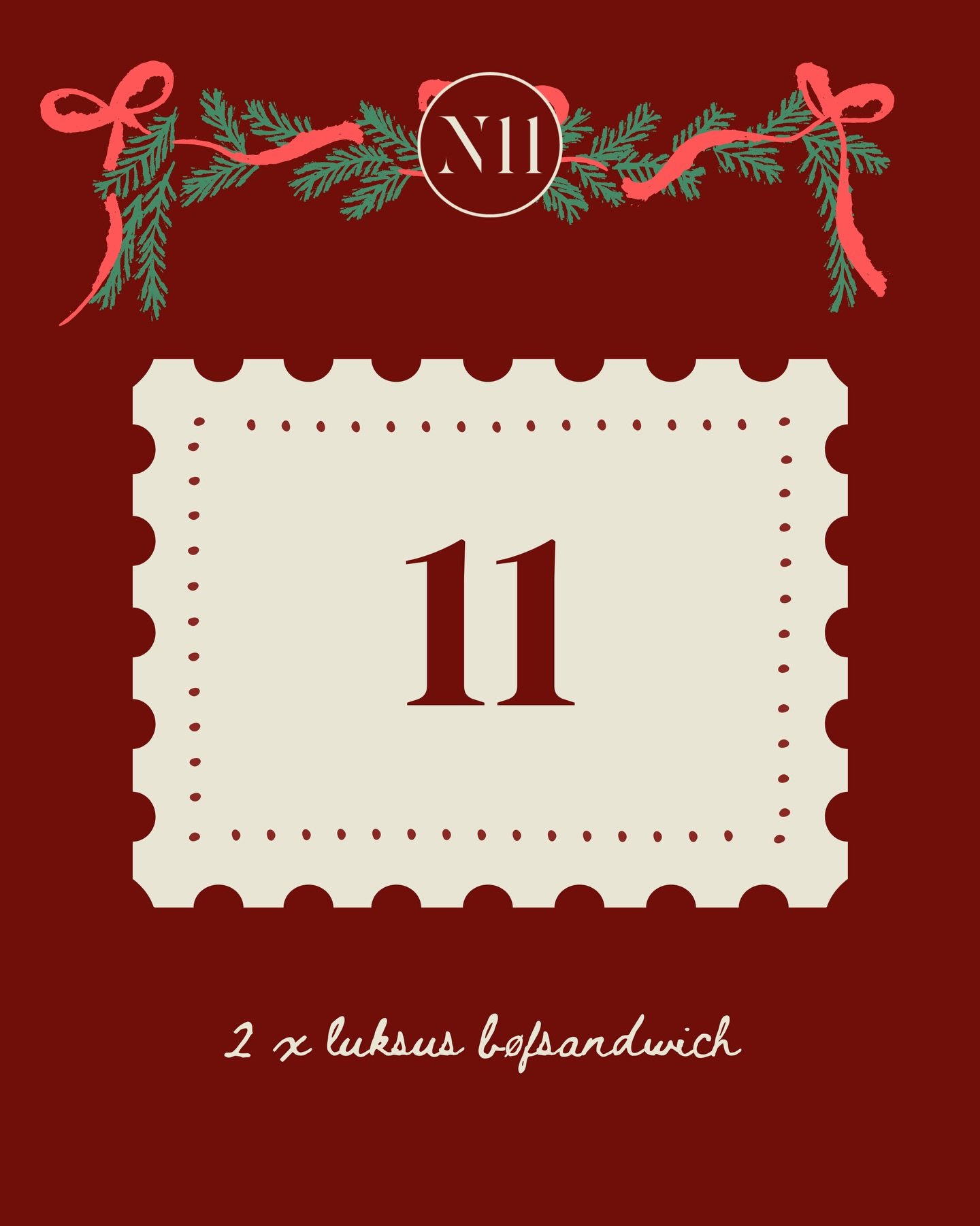 NYTORV 11&rsquo;s JULEKALENDER 2025 🥨

Bag dagens l&aring;ge gemmer der sig 2 x Nytorv luksus b&oslash;fsandwich 😮&zwj;💨

S&aring;dan deltager du:
- Like dagens opslag
-Skriv i kommentarfeltet, hvem du vil dele pr&aelig;mien med

Konkurrencen k&os