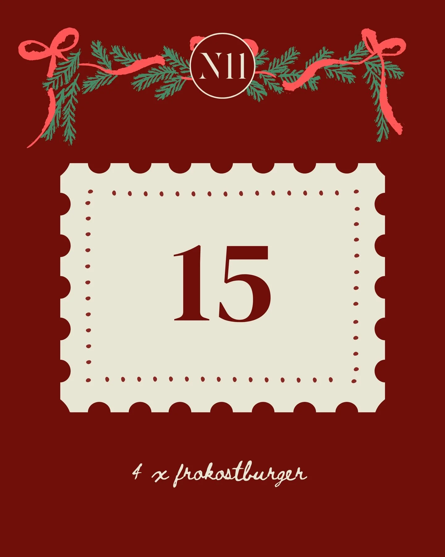 NYTORV 11&rsquo;s JULEKALENDER 2025 🥨

Bag dagens l&aring;ge gemmer der sig 4 x frokostburger 🍔

S&aring;dan deltager du:
- Like dagens opslag
-Skriv i kommentarfeltet, hvem du vil dele pr&aelig;mien med

Konkurrencen k&oslash;rer b&aring;de p&arin