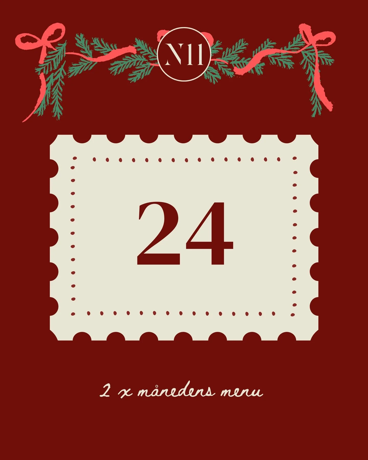 NYTORV 11&rsquo;s JULEKALENDER 2025 - DEN SIDSTE L&Aring;GE 🥨

Bag dagens l&aring;ge gemmer der sig 2 x valgfrie forretter fra vores l&aelig;kre aften menu 🍴

S&aring;dan deltager du:
- Like dagens opslag
-Skriv i kommentarfeltet, hvem du vil dele 