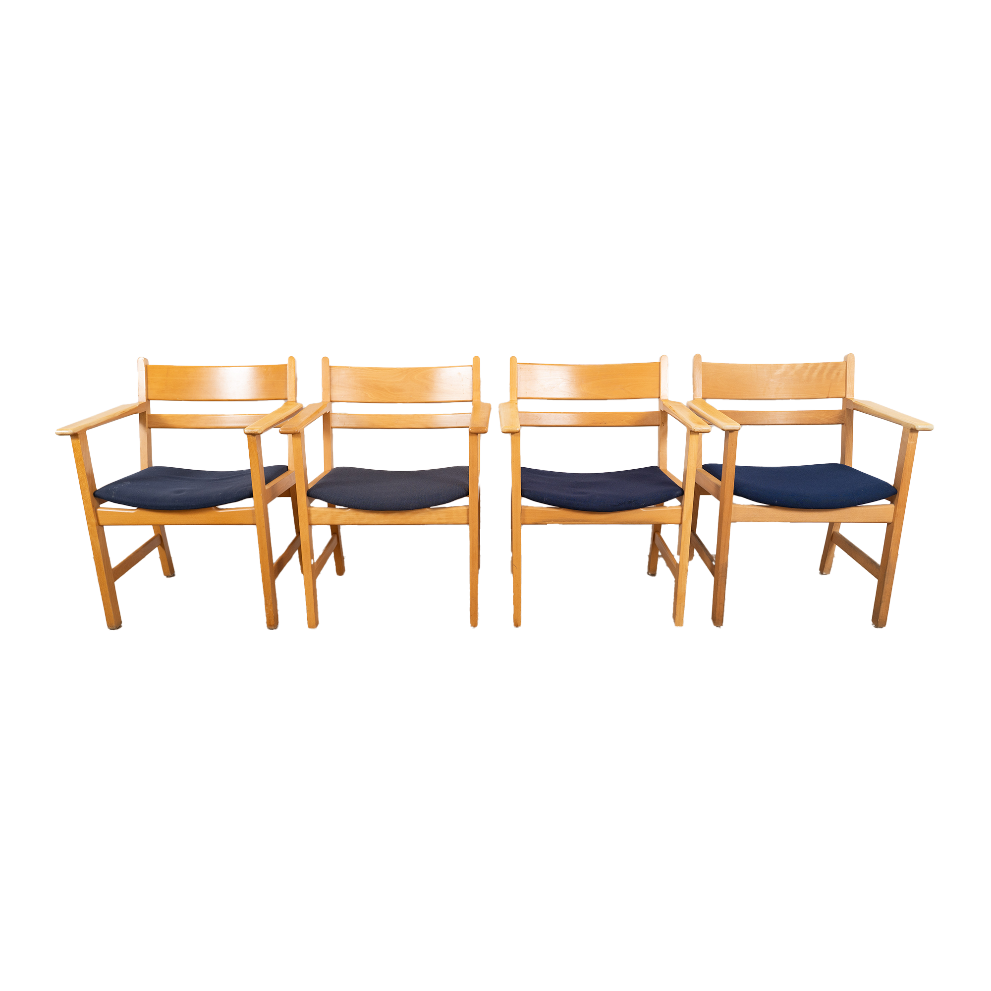 Armchair set by Hans J. Wegner