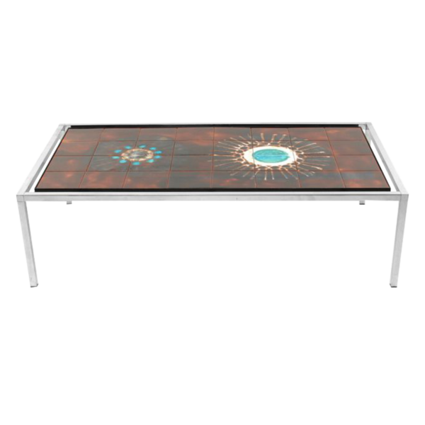 Rectangular tiled coffee table by Juliette Belarti.png