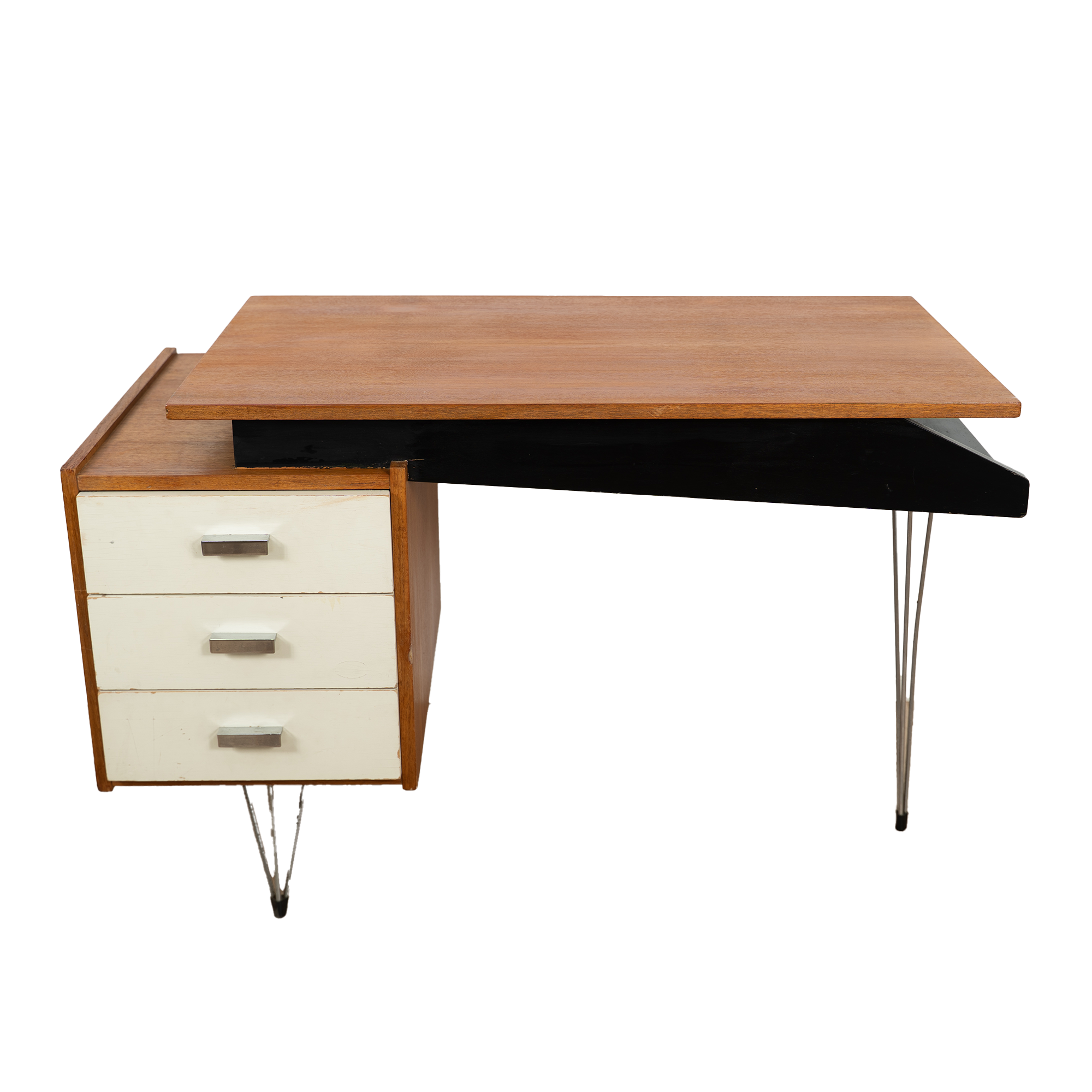 Hairpin vintage writing desk by Tijsseling