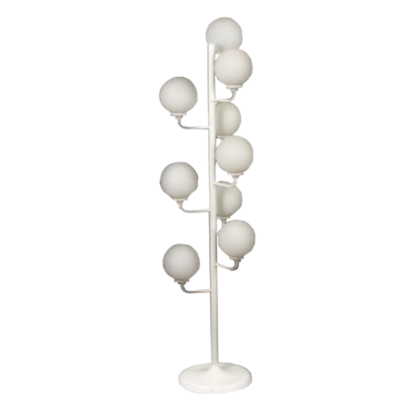 70’s floor light with 9 spheres
