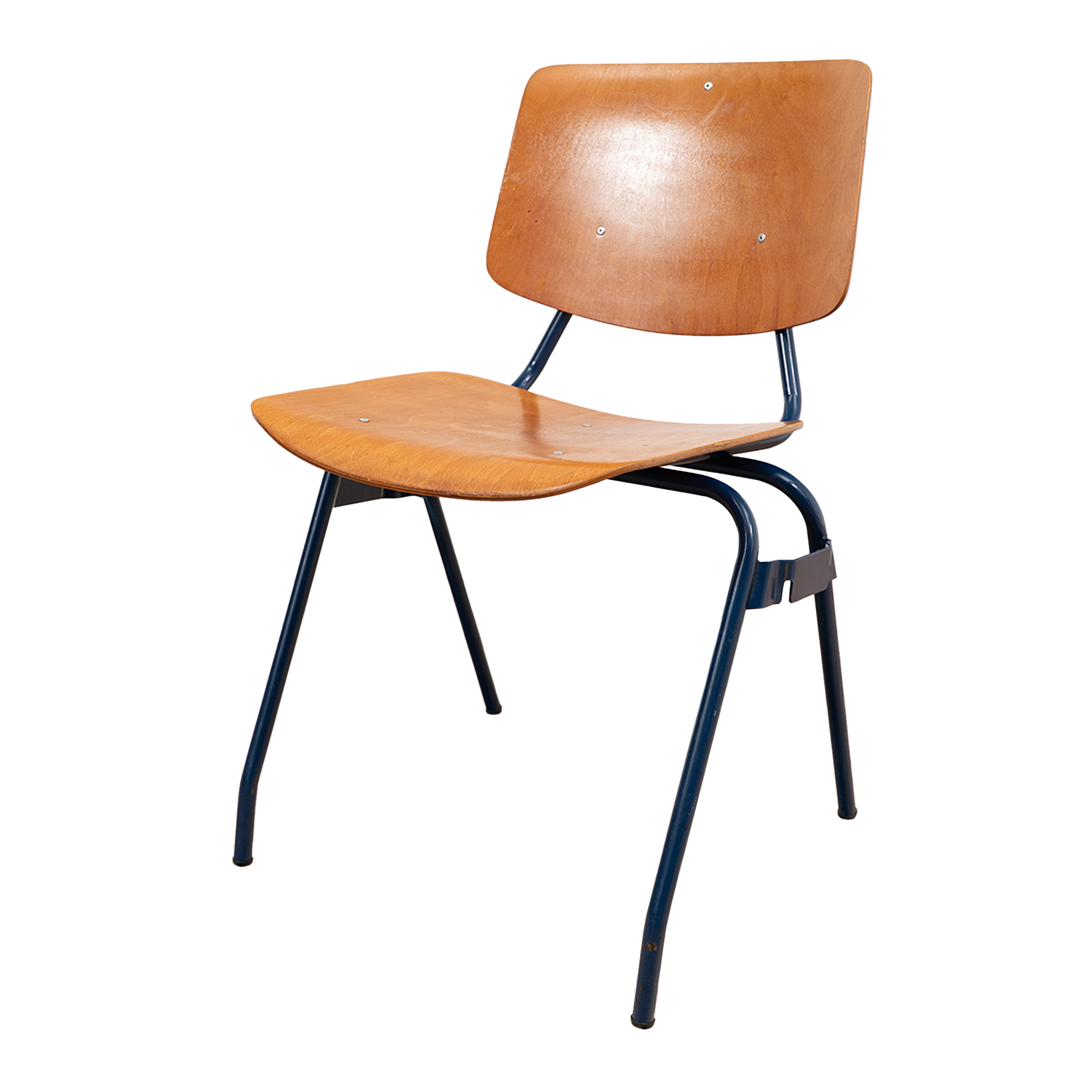 Industrial chairs by Kho Liang Ie