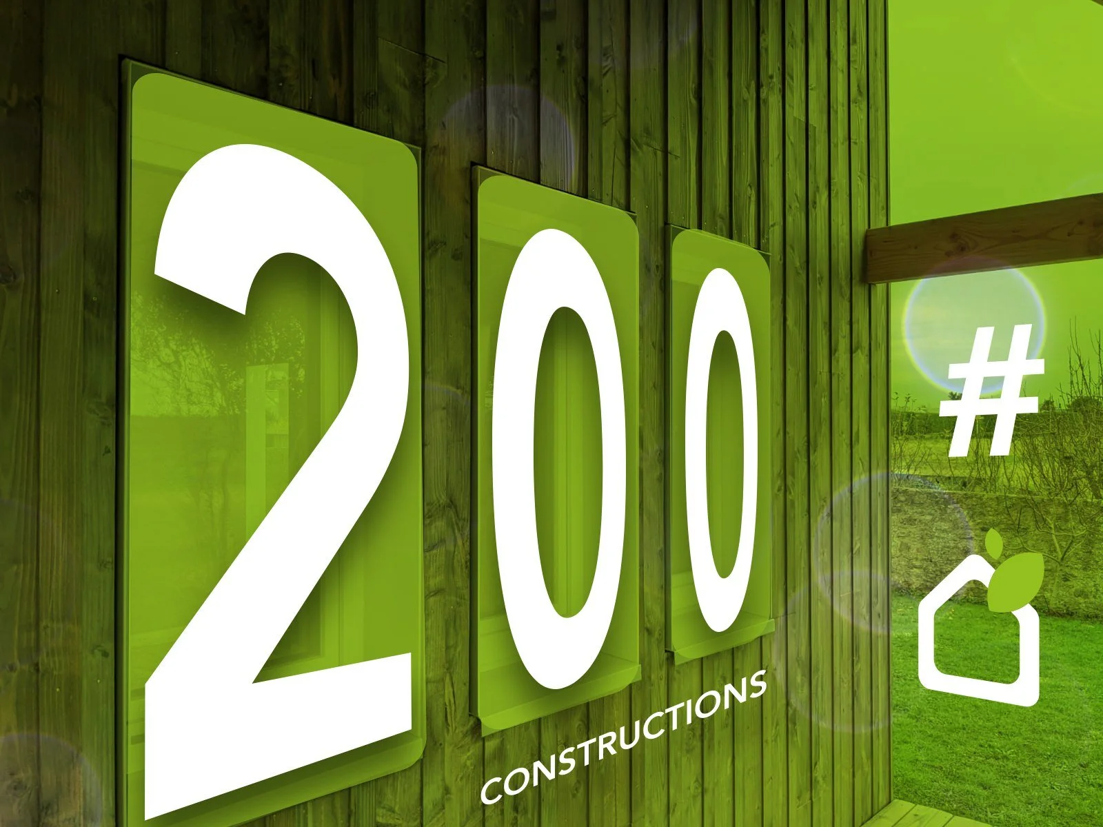 200&egrave;me r&eacute;alisation 🎉 

Depuis 2012, nous construisons avec passion, mais ce projet a une saveur toute particuli&egrave;re. Nous venons de r&eacute;ceptionner notre 200&egrave;me r&eacute;alisation.

Ce projet incarne tout ce qui fait l
