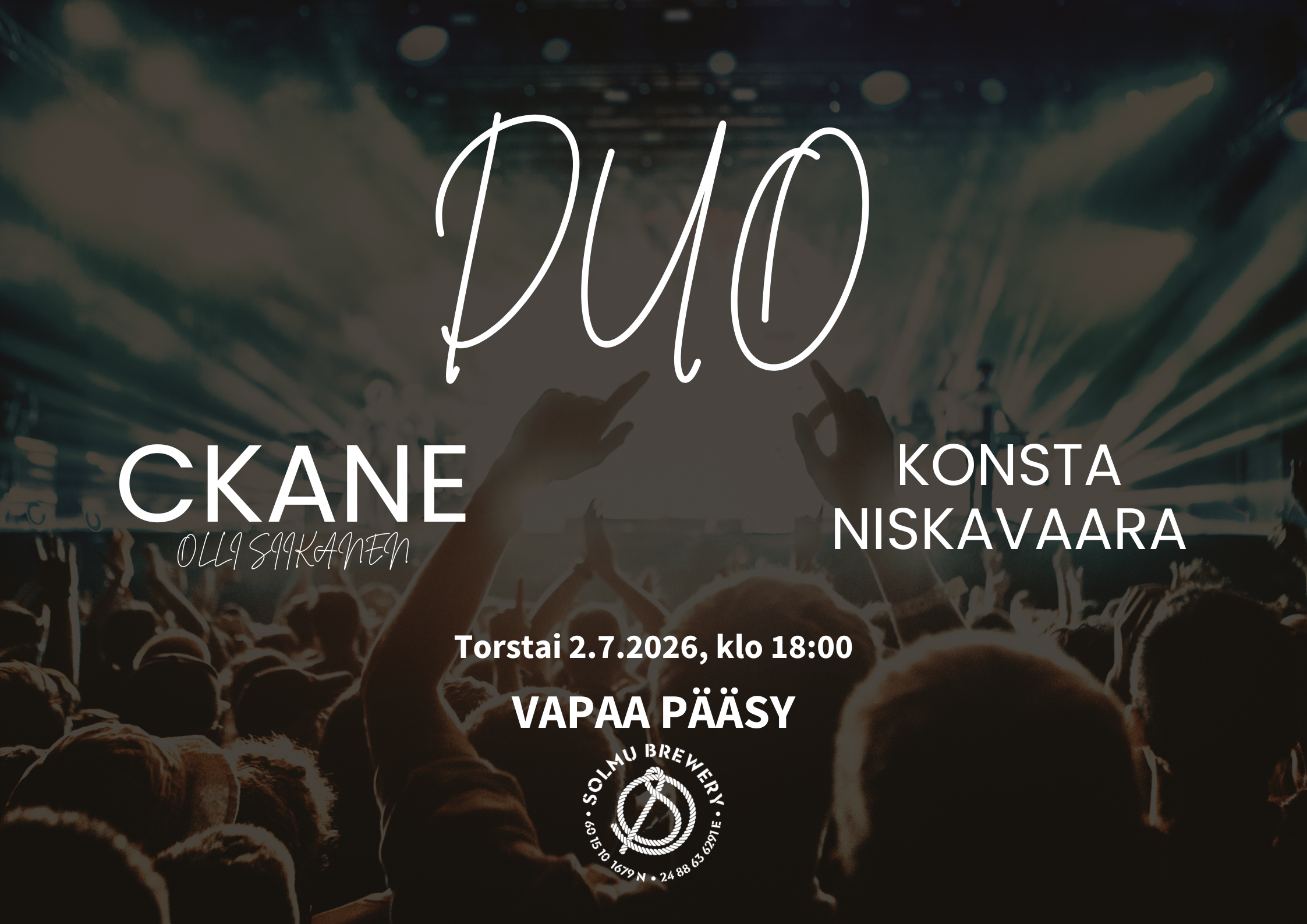 CKANE & KONSTA NISKAVAARA DUO