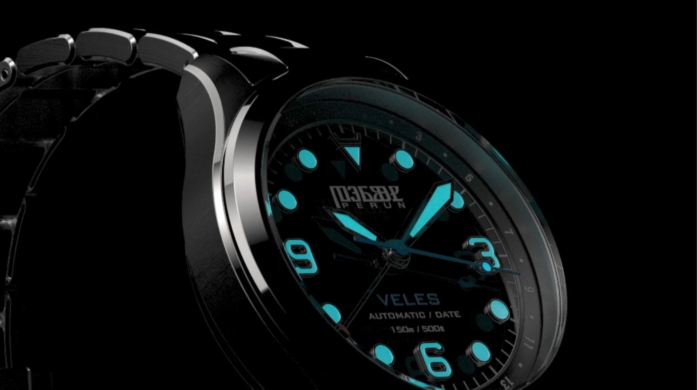 Veles closeup in low light