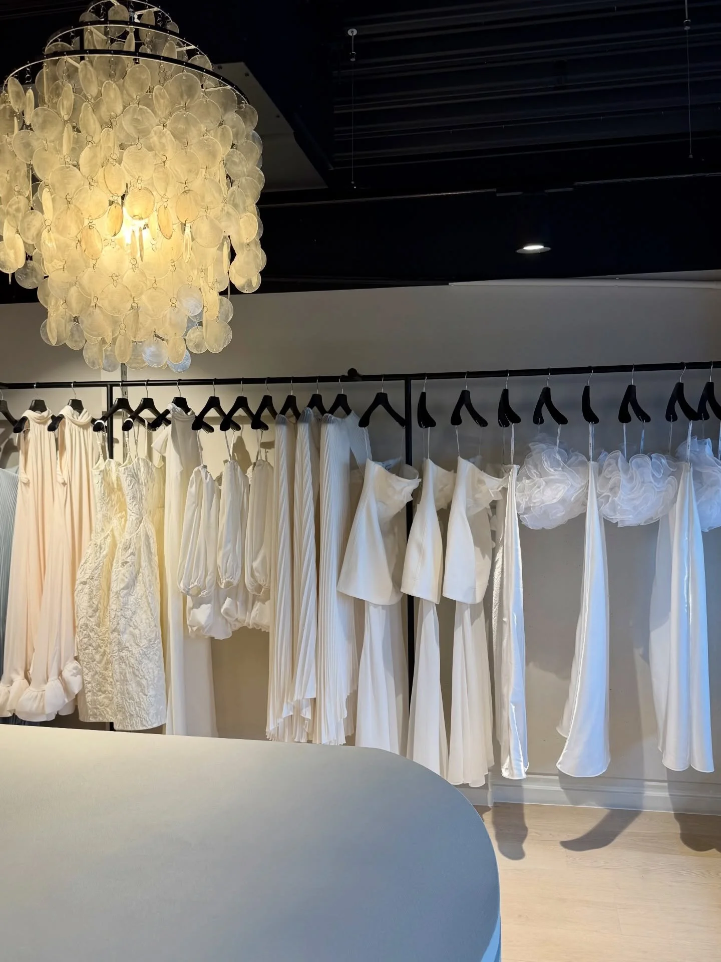 From city hall chic to party-ready ✨🤍
now in store &mdash; no appointment needed

#newarrivals #ivory #civilwedding #seconddress #multibrandboutique #grecie