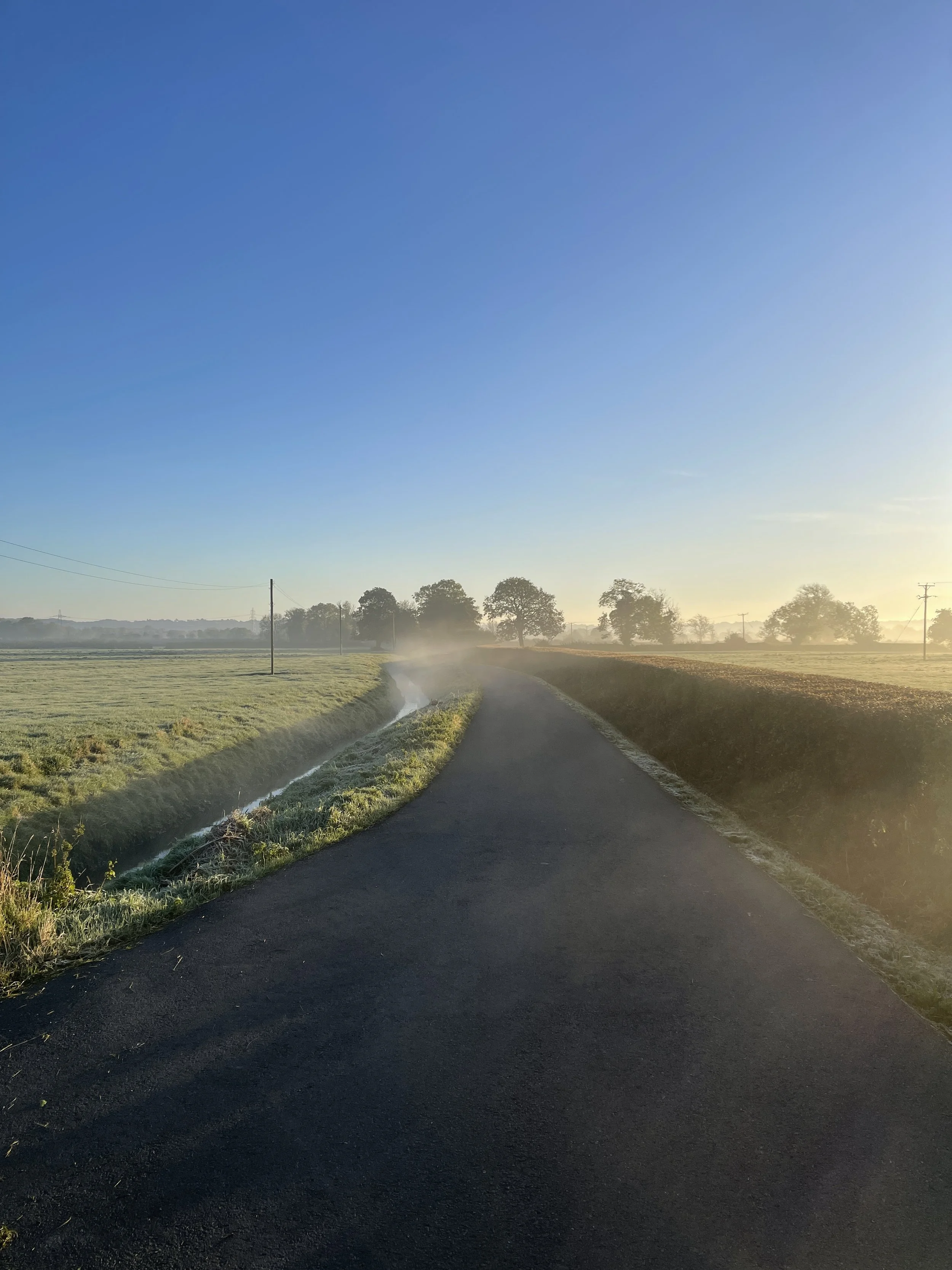 Why do I always run on the same road?