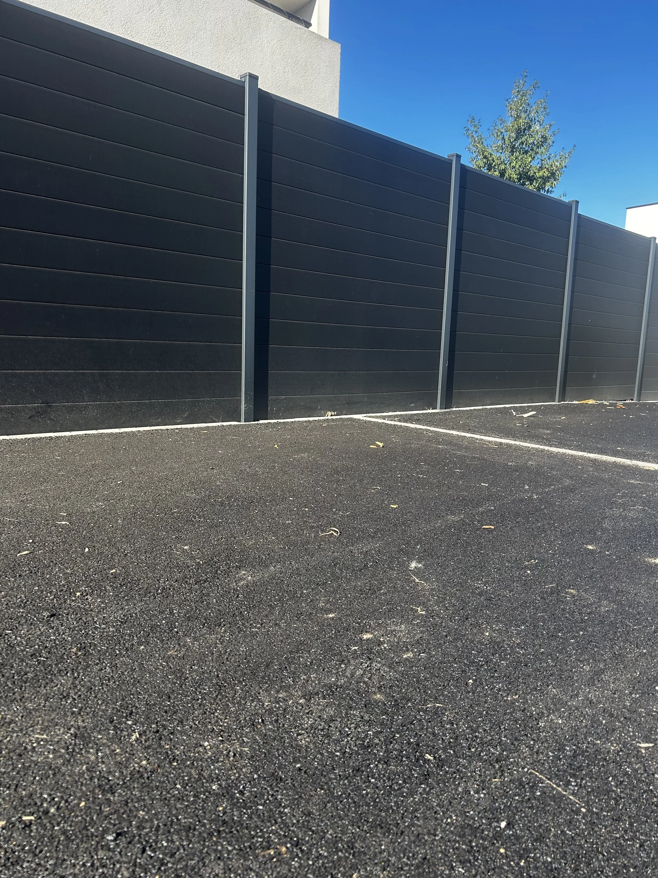 Projet pose de macadam