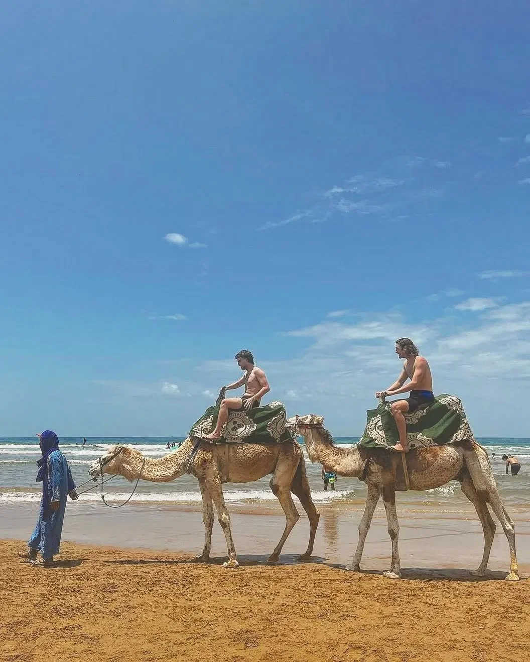 Morocco - From airport security to French News network; A thorough frisking.
@leedsbeckettsurfclub 

For anyone wanting a trip to North West Africa, get in touch with Sa&iuml;d at  @surftaghazout