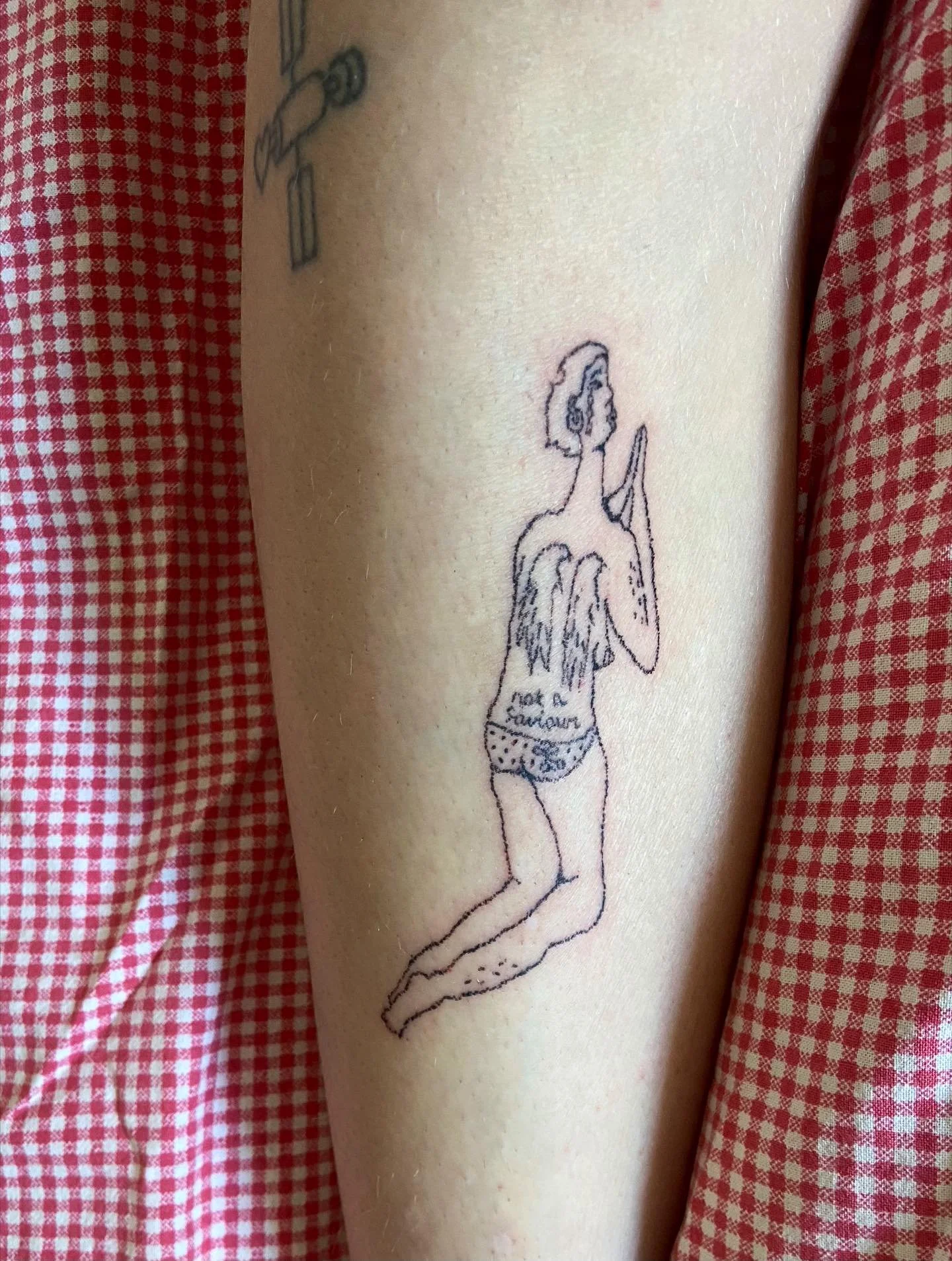 🍒Not A Saviour🍒 tat on myself!