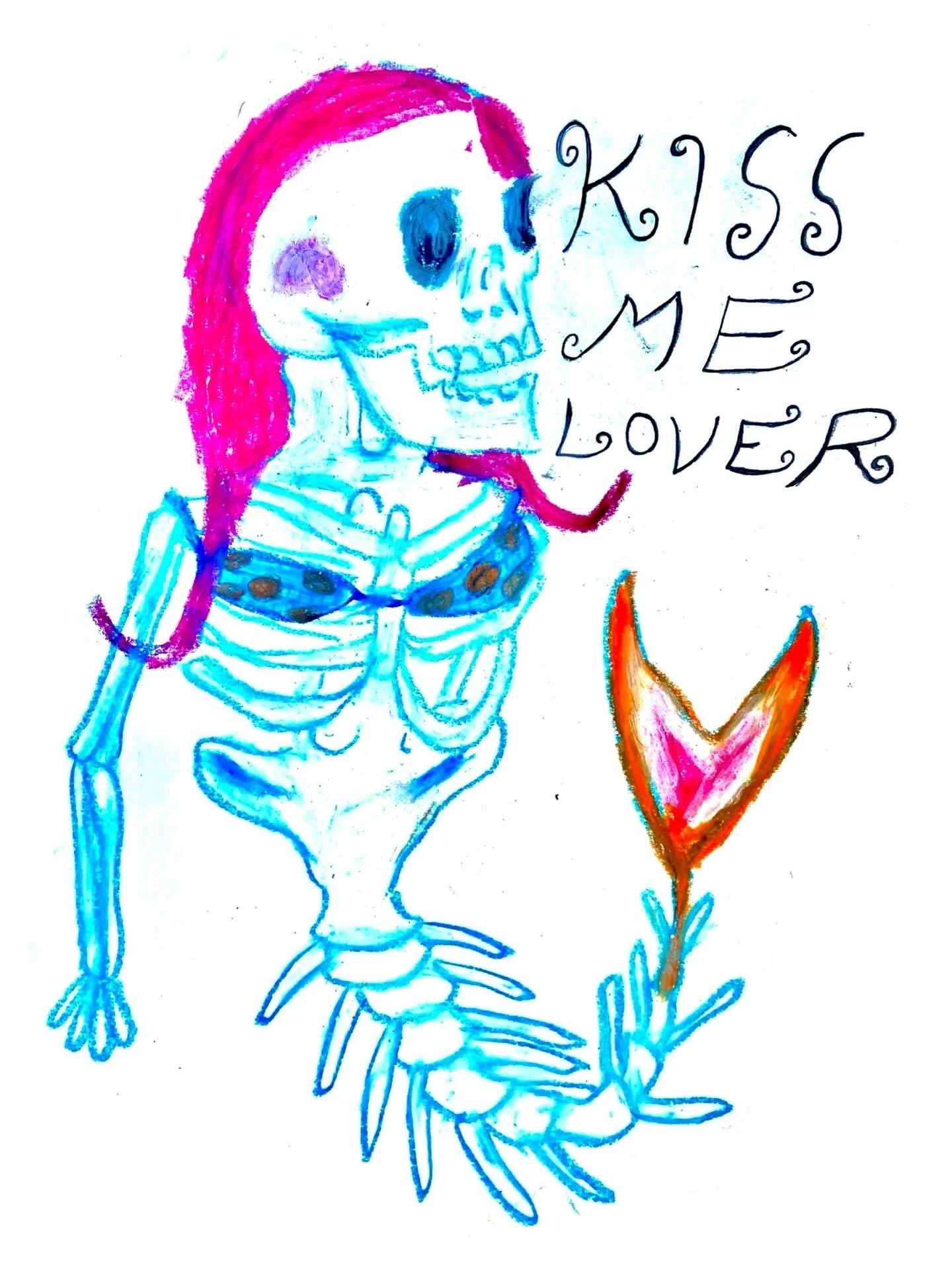 KISS ME LOVER 💋

Totally got inspired by this gorgeous skeleton @cleliaflores_ showed me