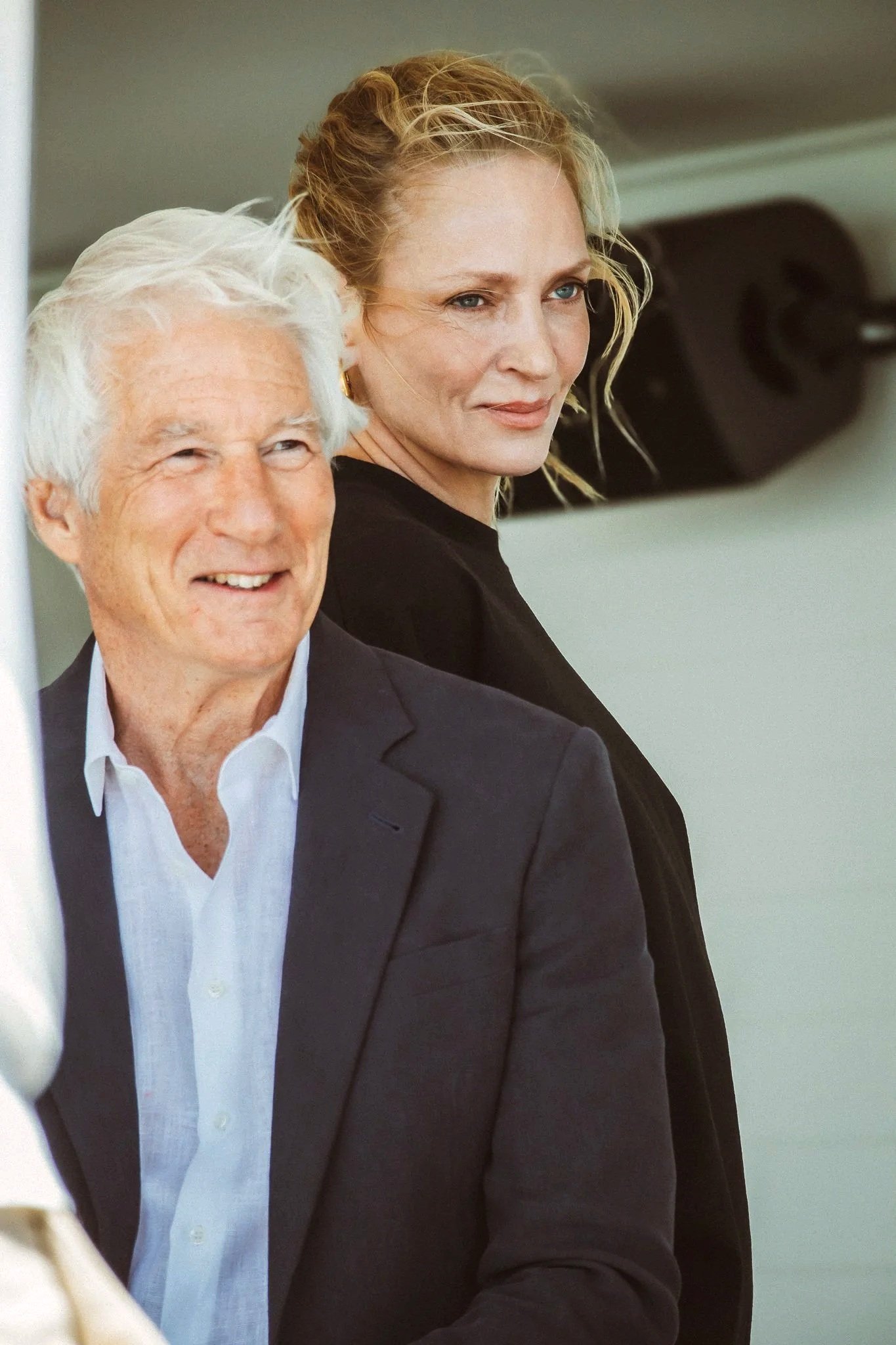 Uma Thurman and Richard Gere in Cannes, 2024
