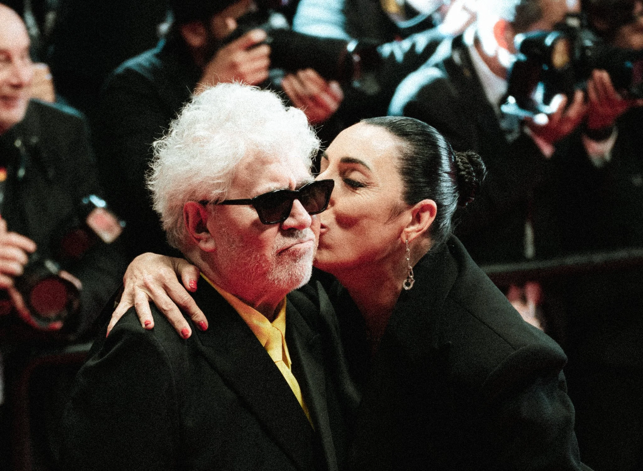 Pedro Almodovar and Rossy De Palma