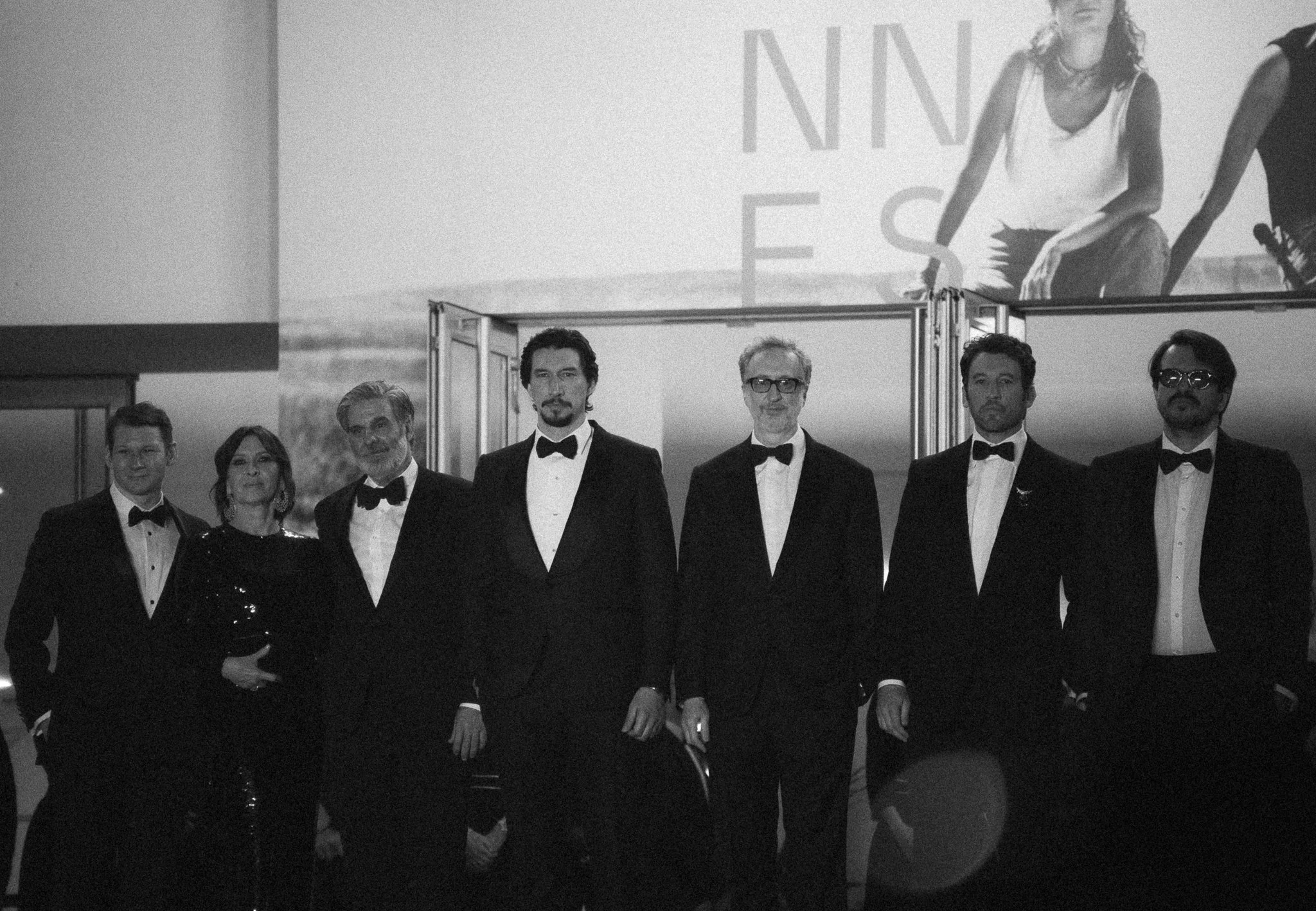 Adam Driver and Paper Tiger cast