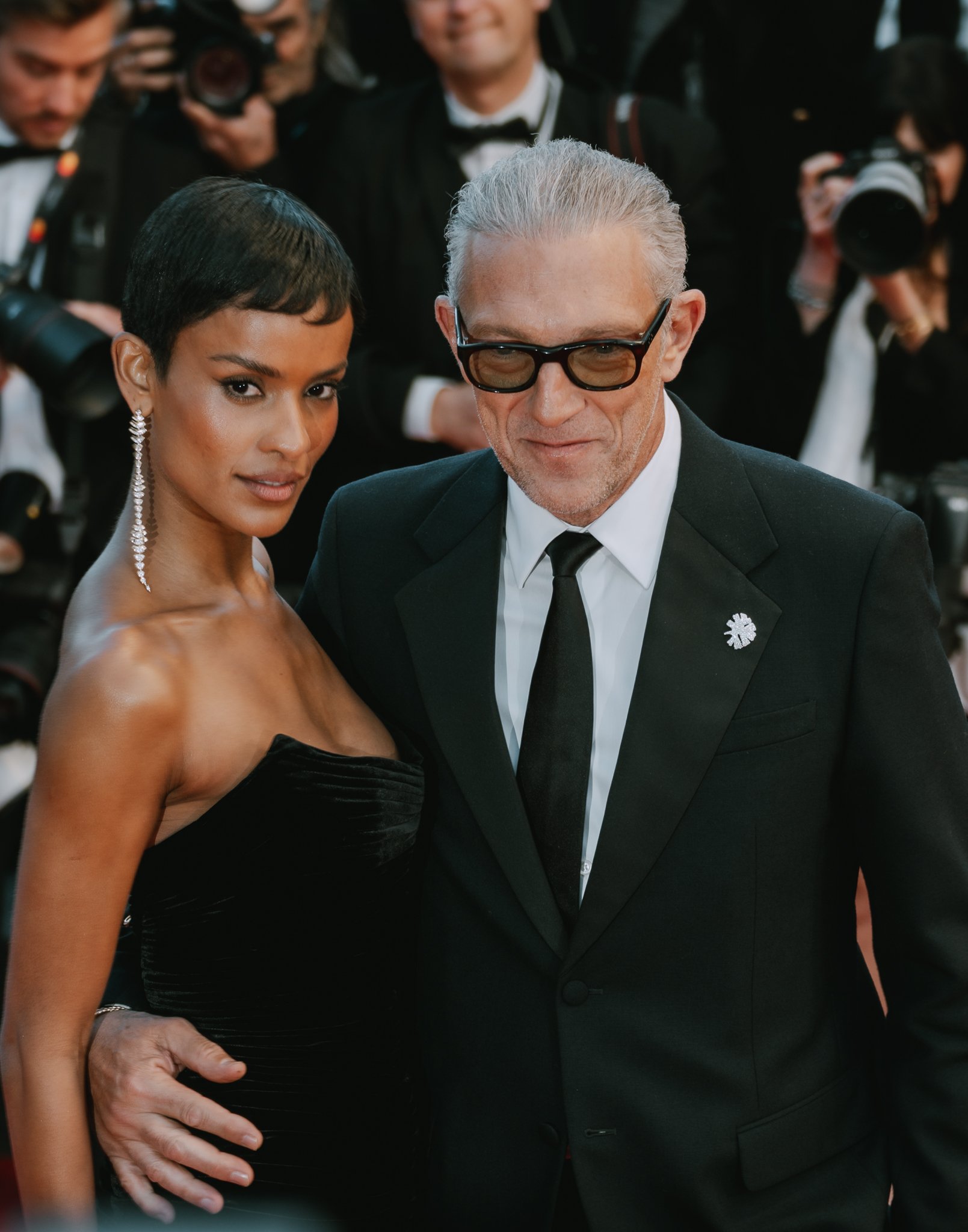 Vincent Cassel and Narah Baptista
