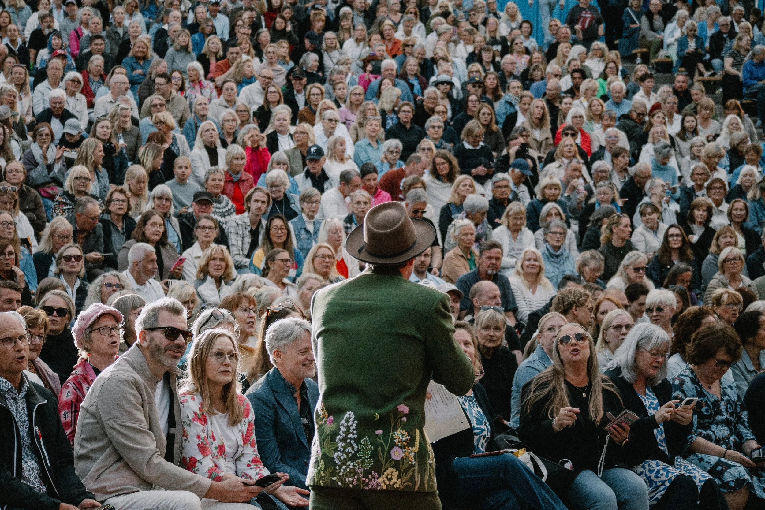 Peter Jöback in Vitabergsparken