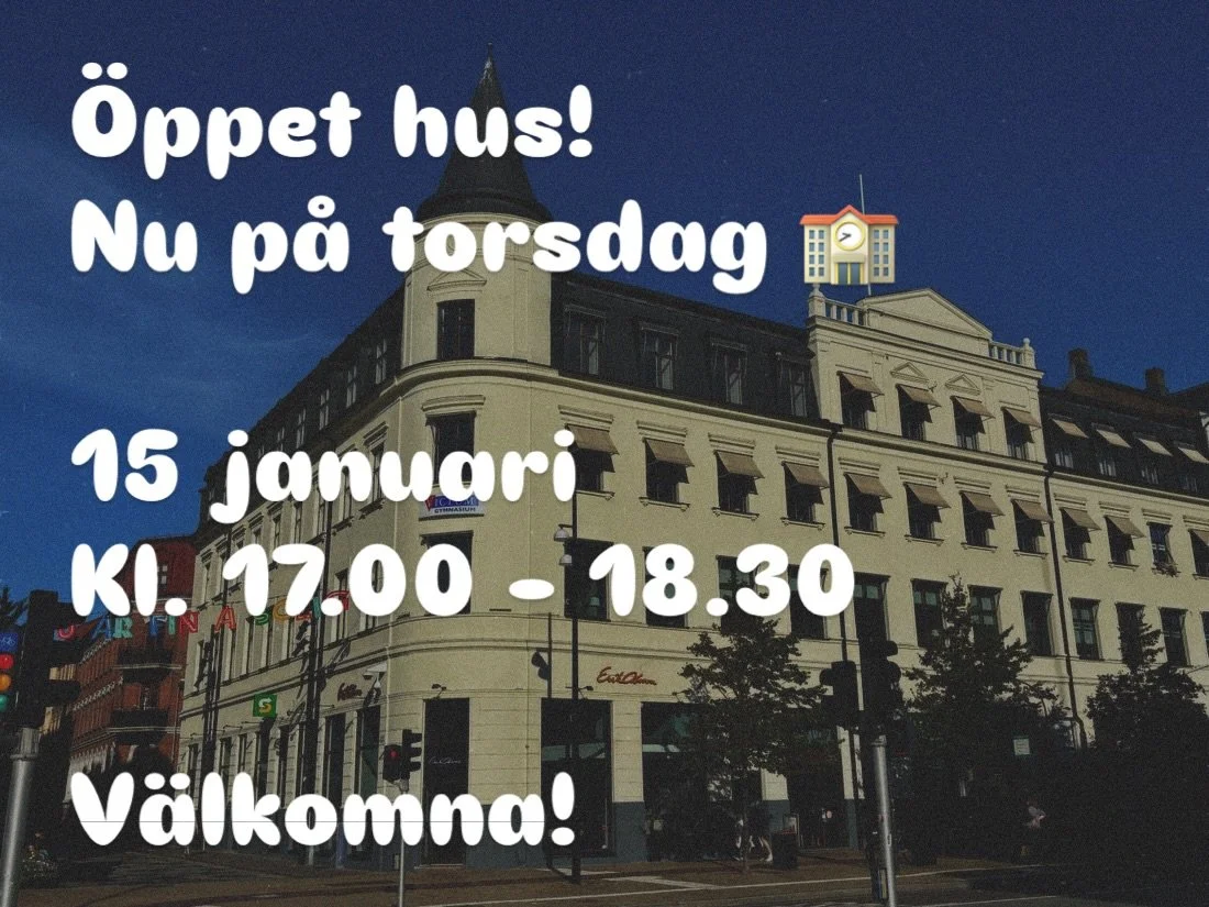 V&auml;lkomna p&aring; &ouml;ppet hus. Ingen anm&auml;lan kr&auml;vs, bara att dyka upp. Ses d&aring;! 🏫#victumgymnasium #v&aring;rdochomsorgsprogrammet #barnochfritidsprogrammet #introduktionsprogrammet