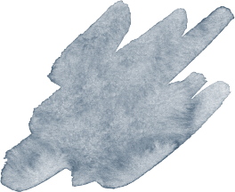 Blank, dark blue brushstroke on a white background.