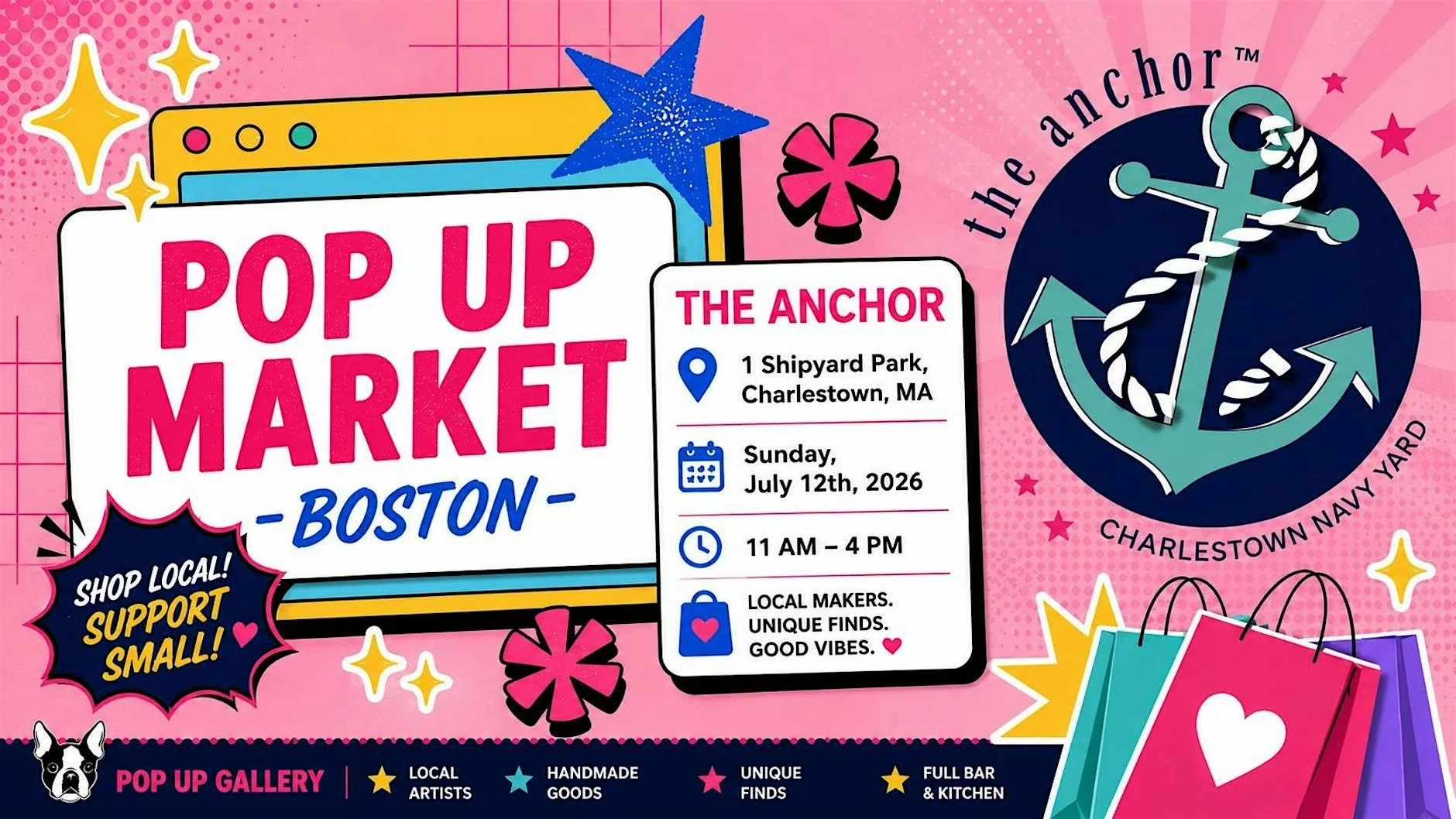 POP UP GALLERY @ The Anchor Boston