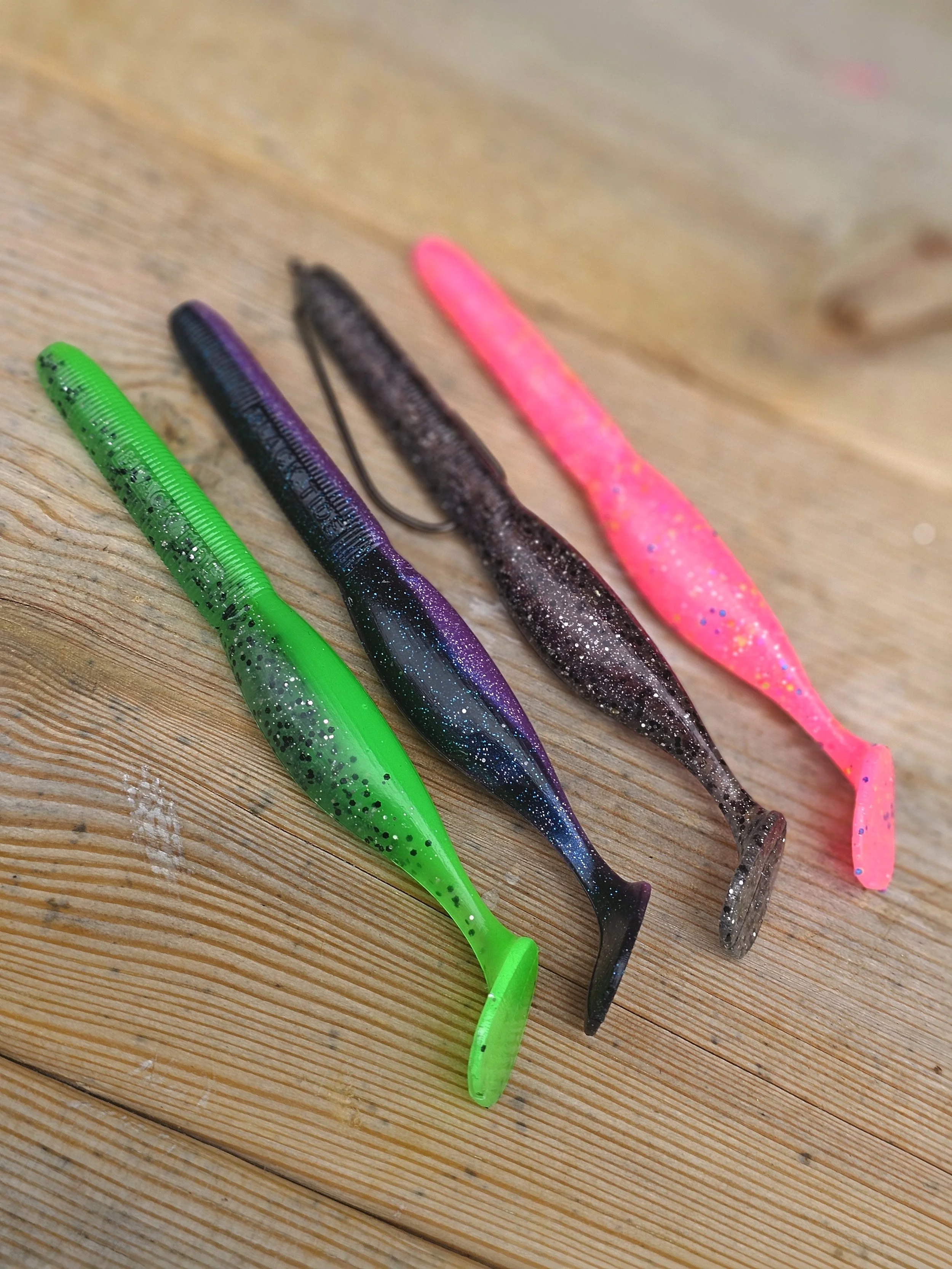 Weedless Bass Slugs (Hybrid)