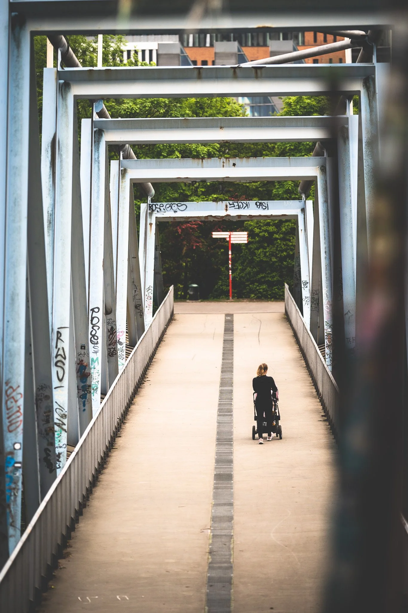 Brücke zum Herkulesberg.