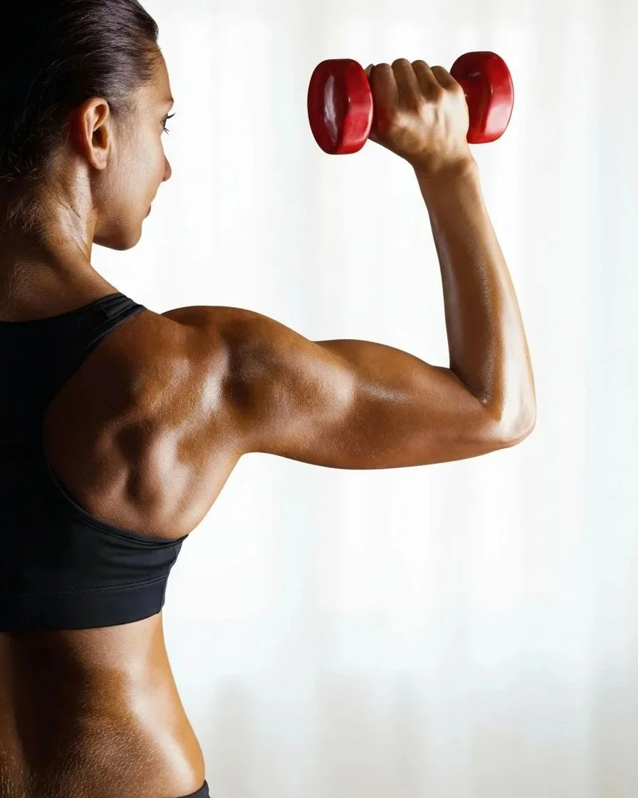 muscle recovery of a athlete after having min vitamix personalised supplements