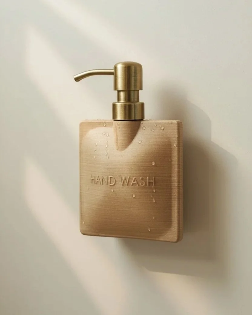 Luxurious 3D-Printed Soap Dispenser