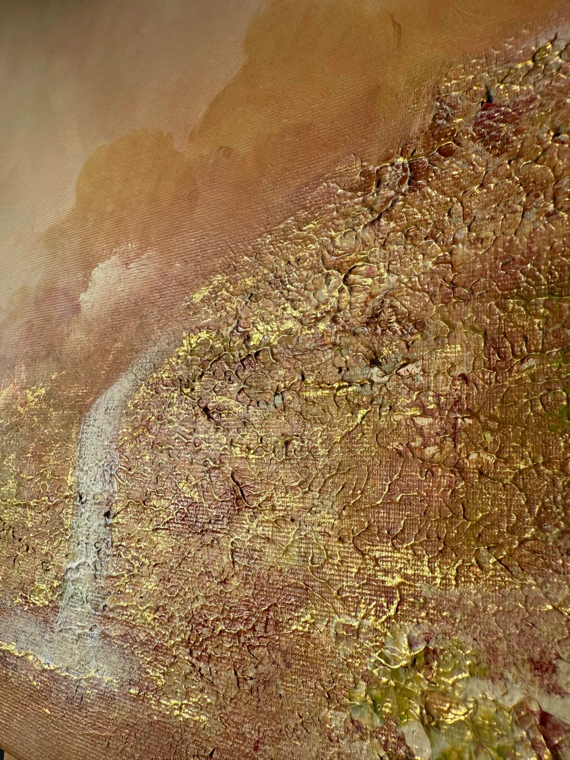 Strukturiertes Acrylgemälde, geeignet für moderne Inneneinrichtungen