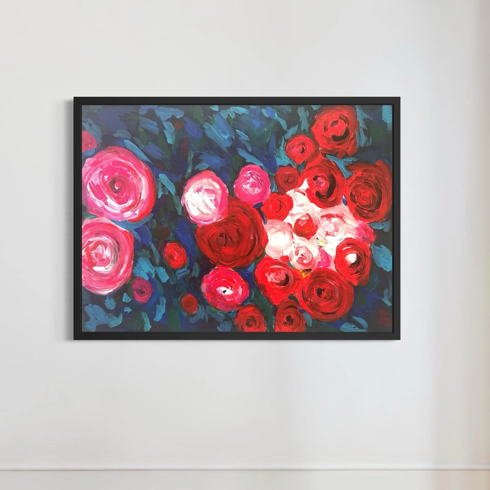 Flora in Bloom (Gerahmt)