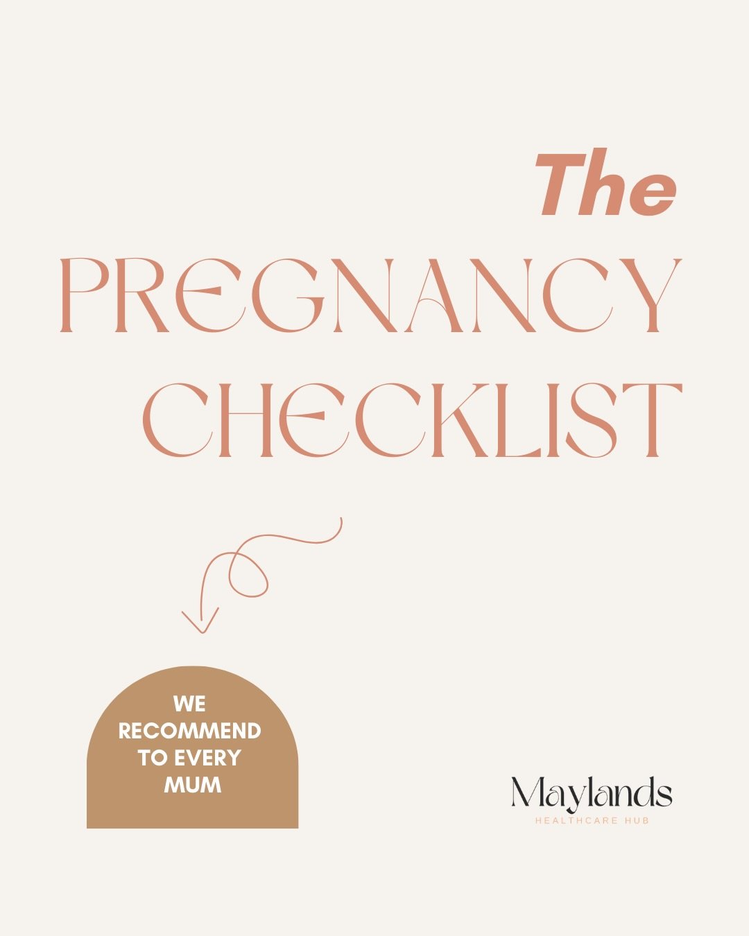 You don&rsquo;t need a 10 page birth plan to be prepared in pregnancy. But you do deserve to walk into birth informed, supported and confident! 

Our pregnancy checklist has an emphasis on education, movement, proactive care and informed decision mak