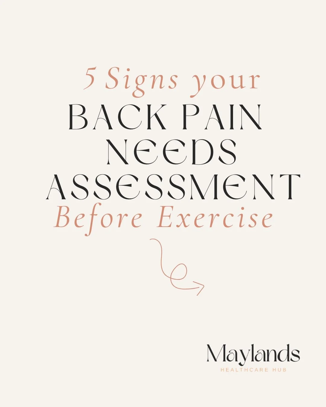 Movement is one of the most helpful things for back pain! But it needs to be the right movement and progression. 

We often hear blanket statements like &ldquo;your core is weak&rdquo; when lower back pain shows up. In reality, it&rsquo;s rarely that