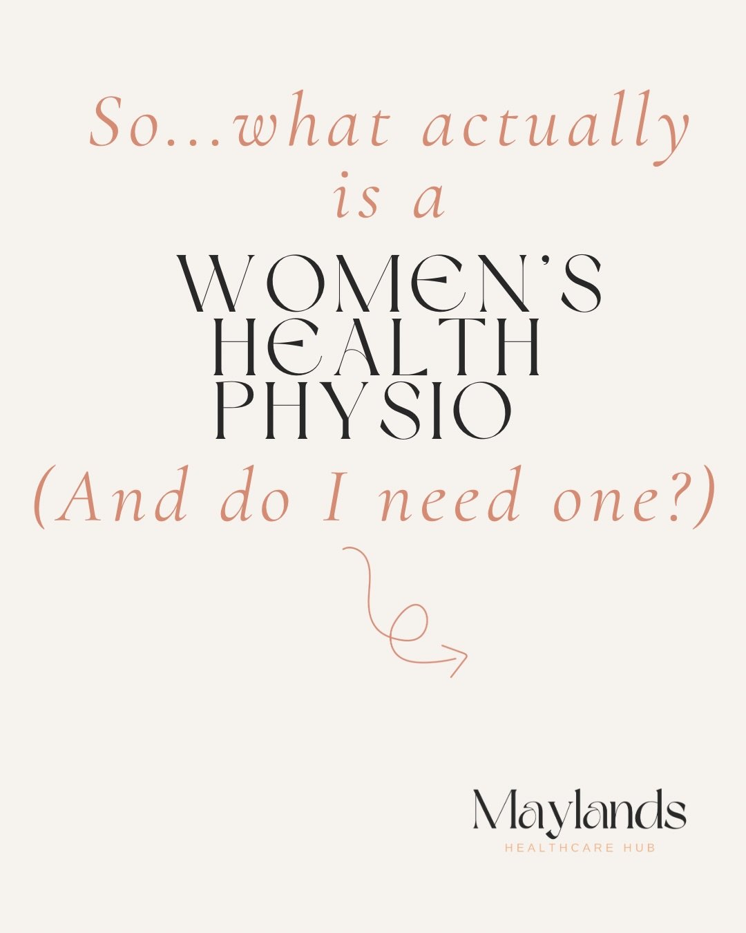 I cannot tell you how many women come in and say &ldquo;I&rsquo;ve had this for years&rdquo; or &ldquo;I just thought that was normal.&rdquo;

Pain and leakage they&rsquo;d been quietly putting up with.

It&rsquo;s not that they weren&rsquo;t bothere