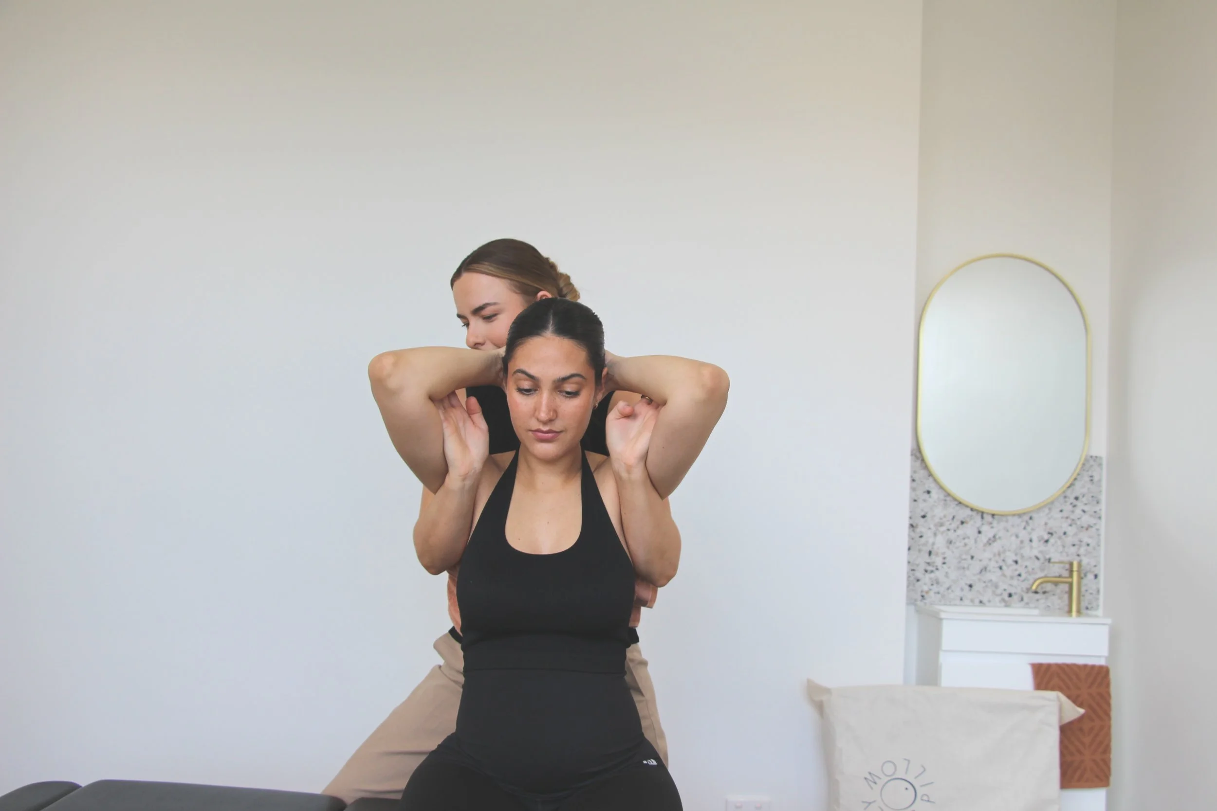 chiropractic Adjustment on a pregnant patient 